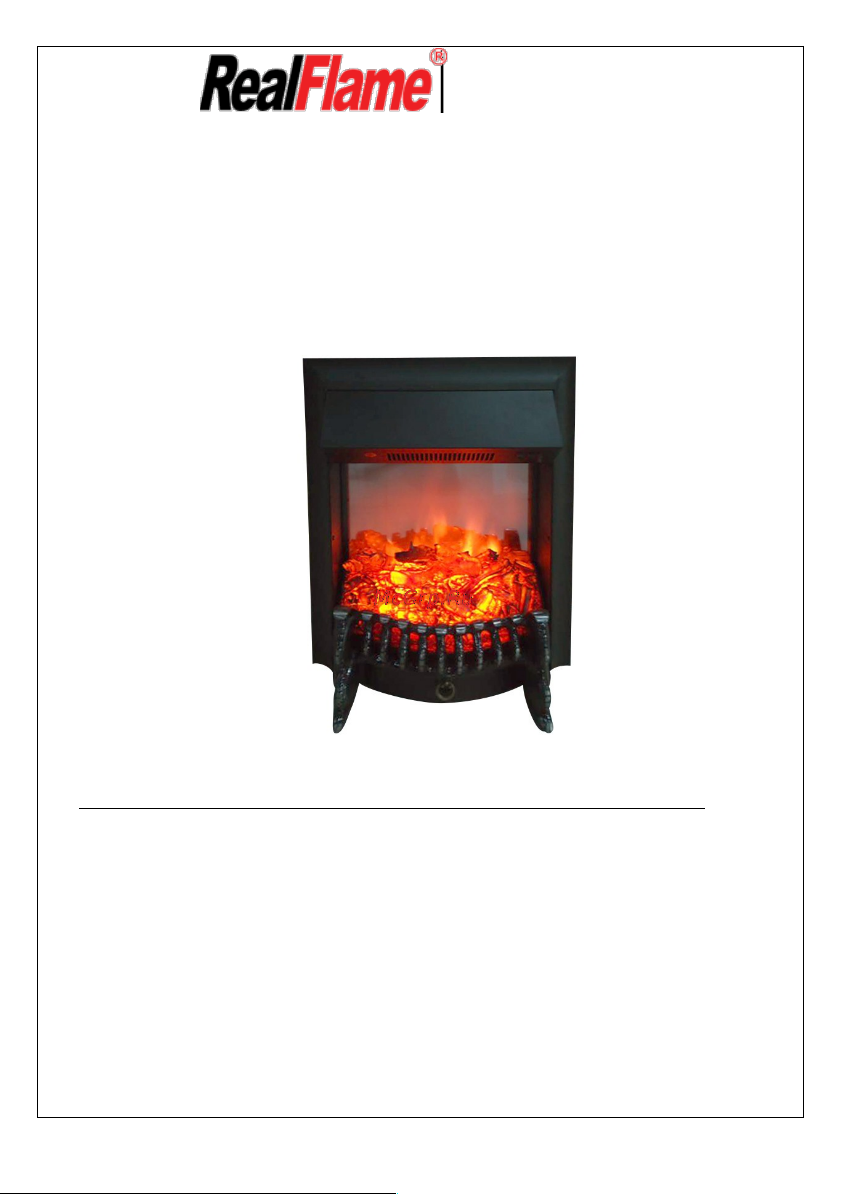 RealFlame FOBOS-S BL+Dominica STD/EUG WT Инструкция по эксплуатации онлайн