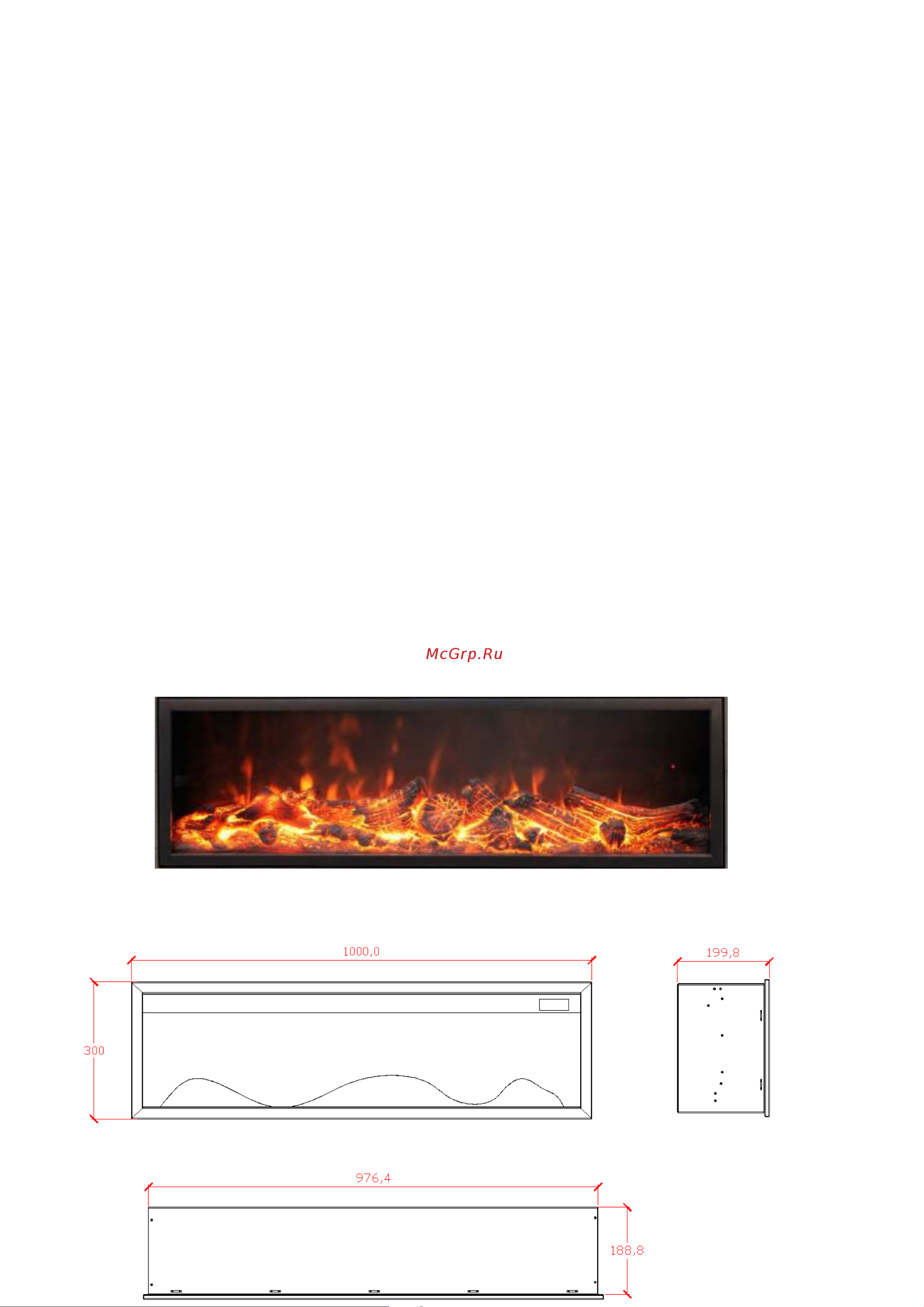 RealFlame MANHATTAN+Stockholm 60/MNH BLM Инструкция по эксплуатации онлайн [3/6] 647195