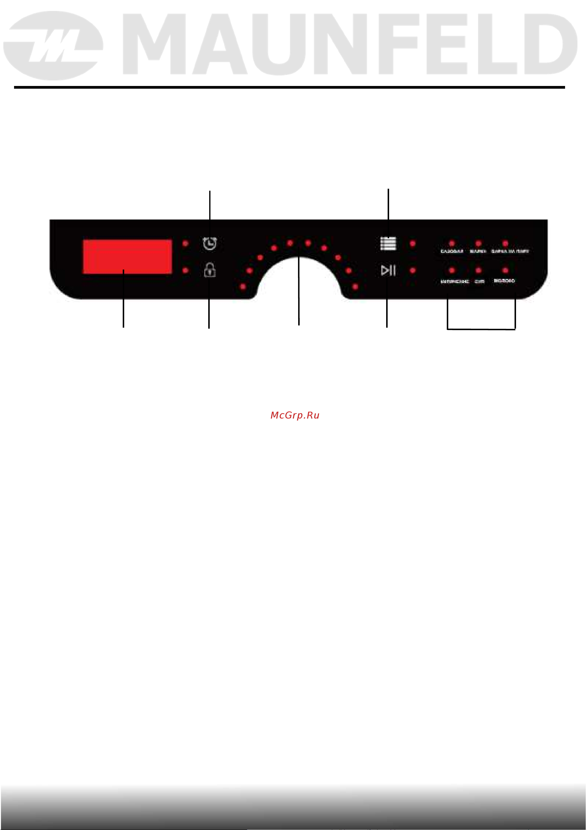 Maunfeld EVI.M291-WH [15/30] Описание прибора