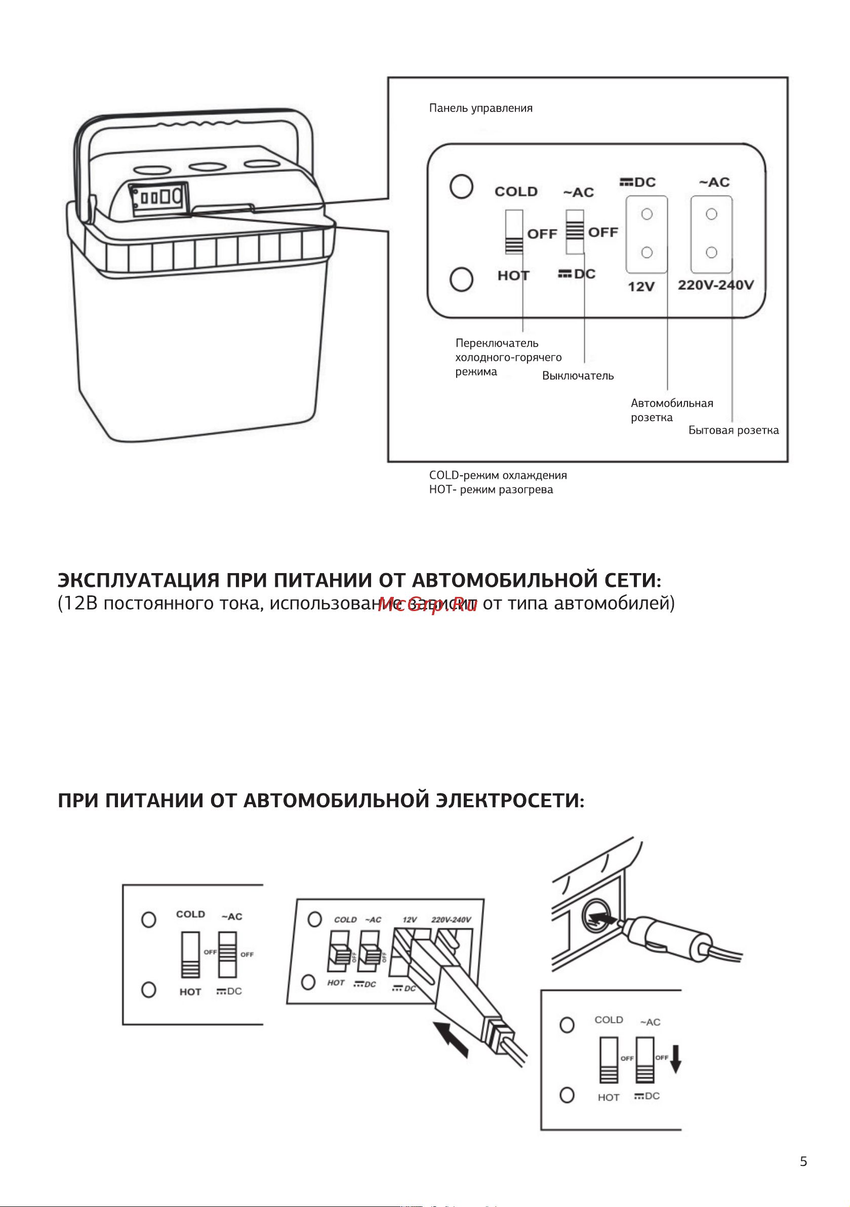 STARWIND CB-112 Инструкция по эксплуатации онлайн [5/12] 647251