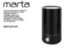 Marta MT-2378 Black Pearl Инструкция по эксплуатации