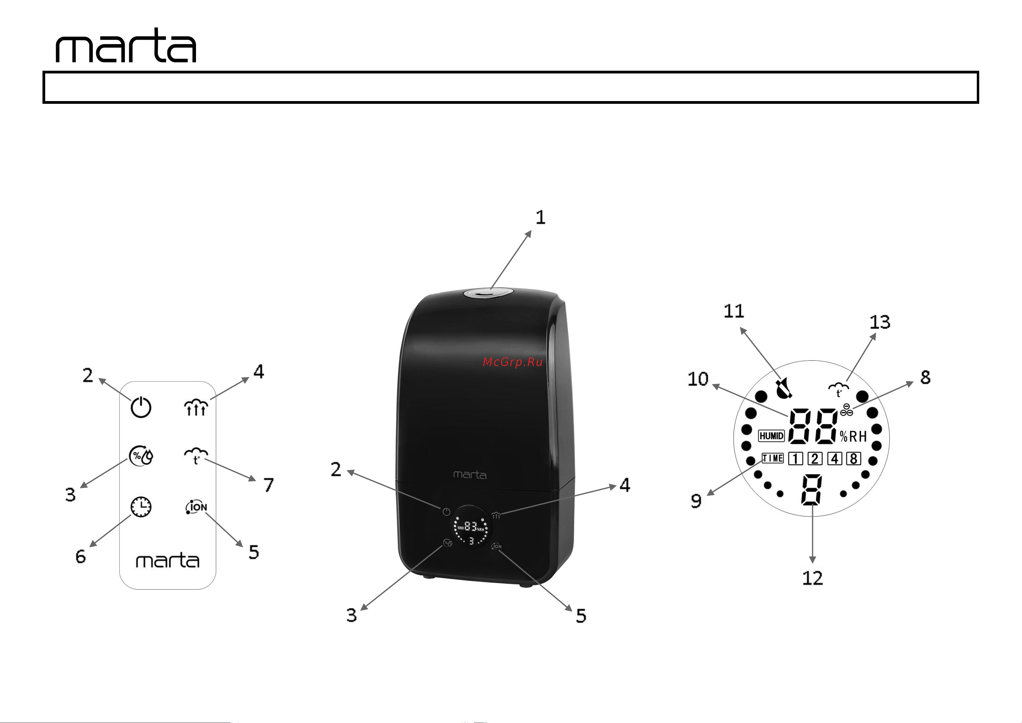 Marta MT-2383 [2/10] Описание