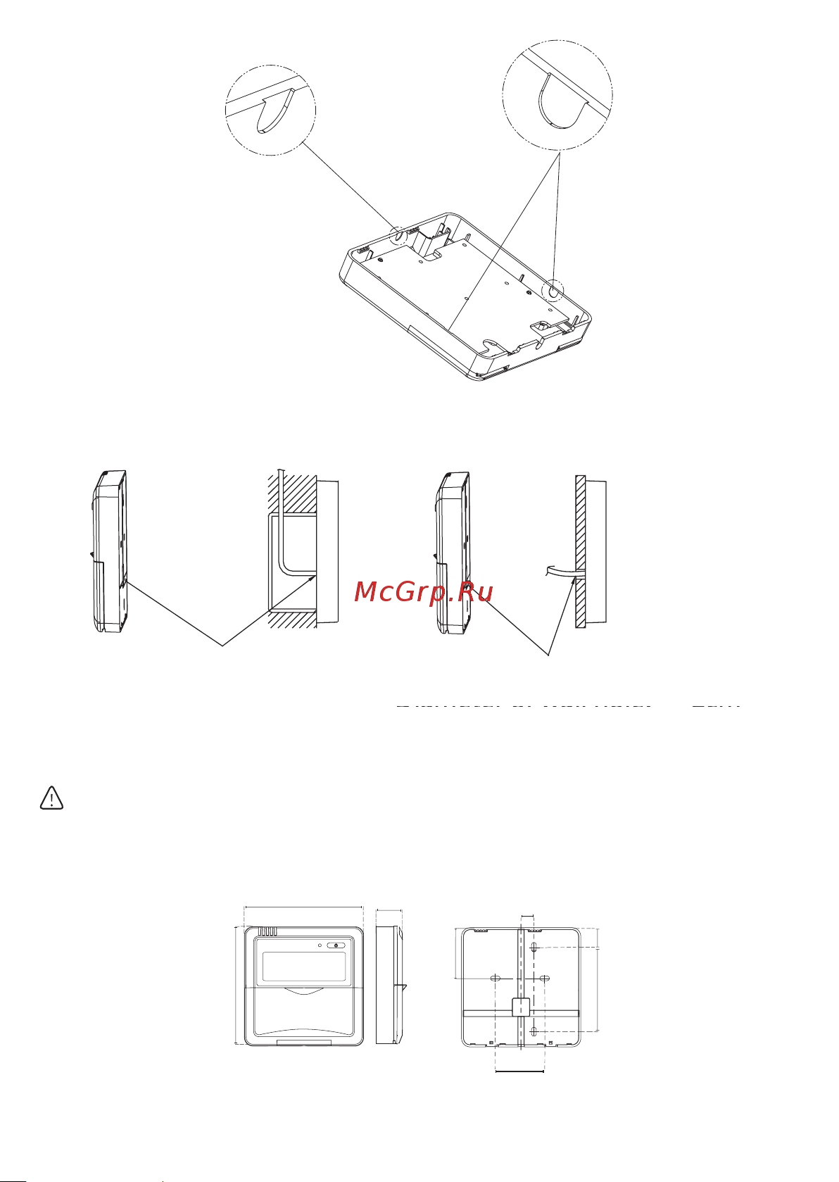 Kentatsu KSZT53HFAN1/KSUT53HFAN1/KPU65-D [69/74] Diameter of wall hole 2cm wiring hole wall hole and wiring hole