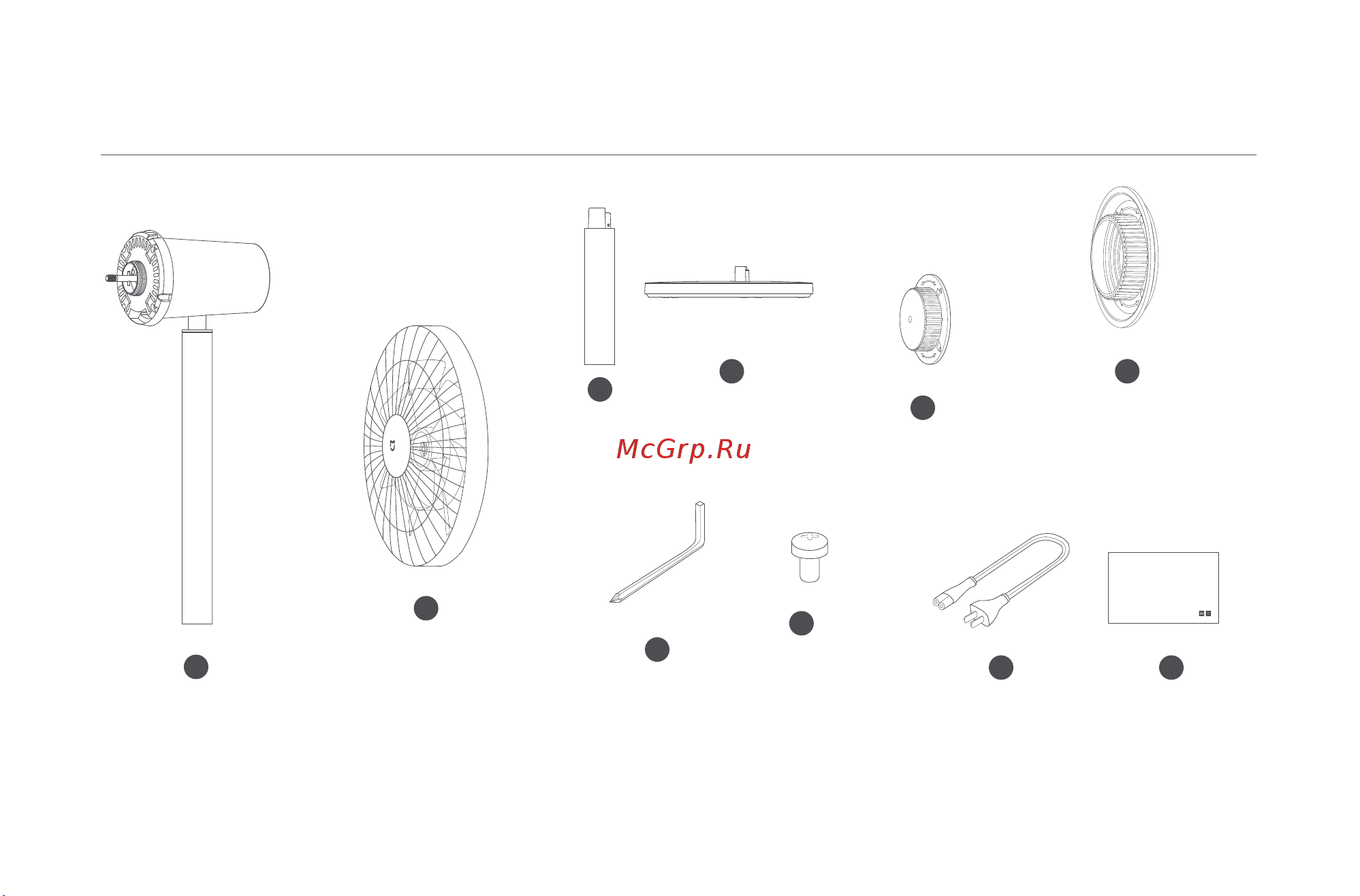 Xiaomi BPLDS02DM [16/108] Verpackungsinhalt