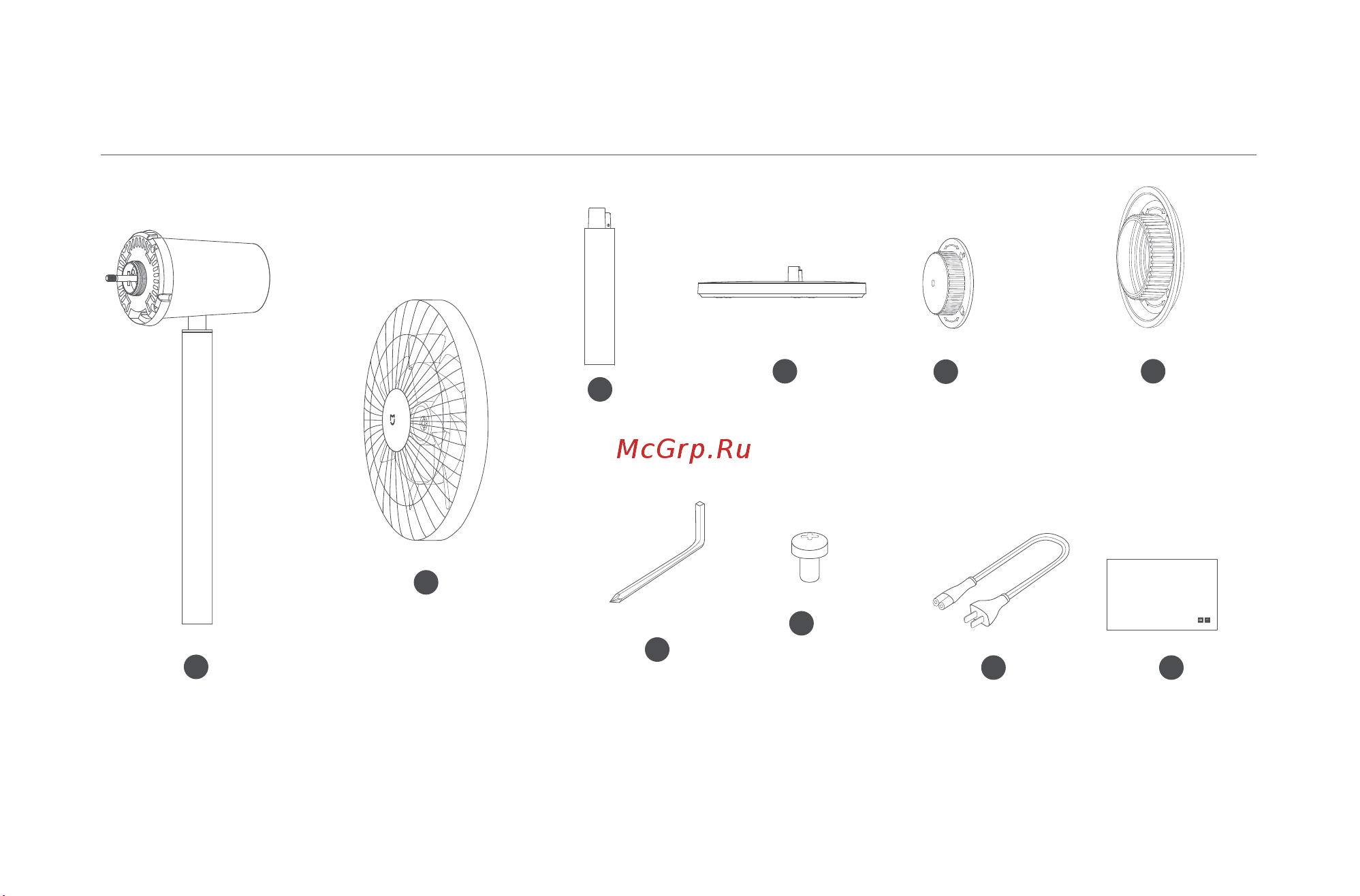 Xiaomi BPLDS02DM [38/108] Contenu du paquet
