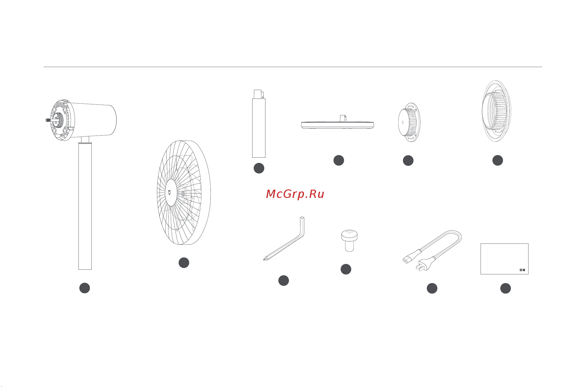 Xiaomi BPLDS02DM [60/108] Комплект поставки