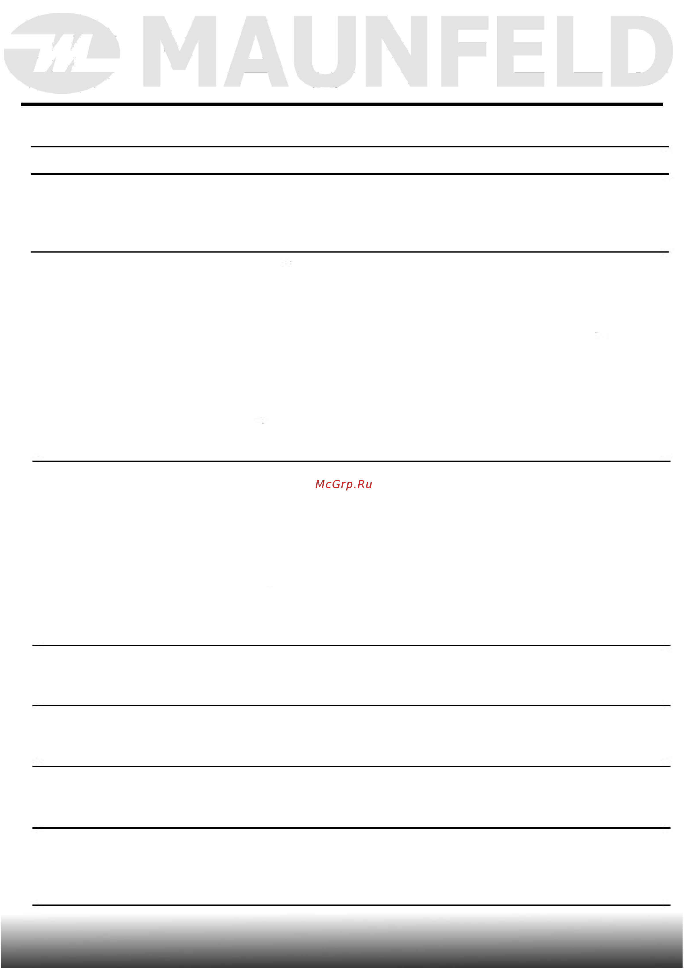 Maunfeld MCMO5013MDS [30/37] Чистка и уход