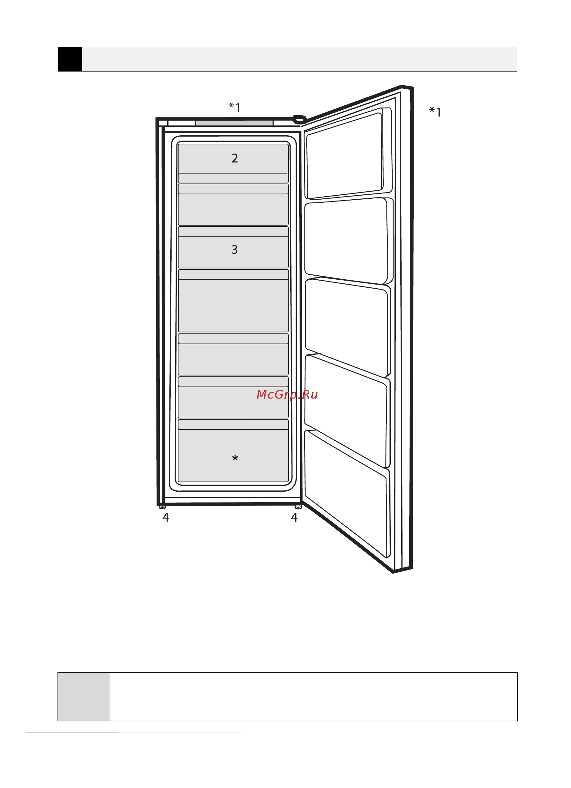 Beko RFNK290E21XBR [6/28] Описание морозильник