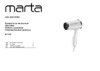 Marta MT-1437 White Pearl Инструкция по эксплуатации