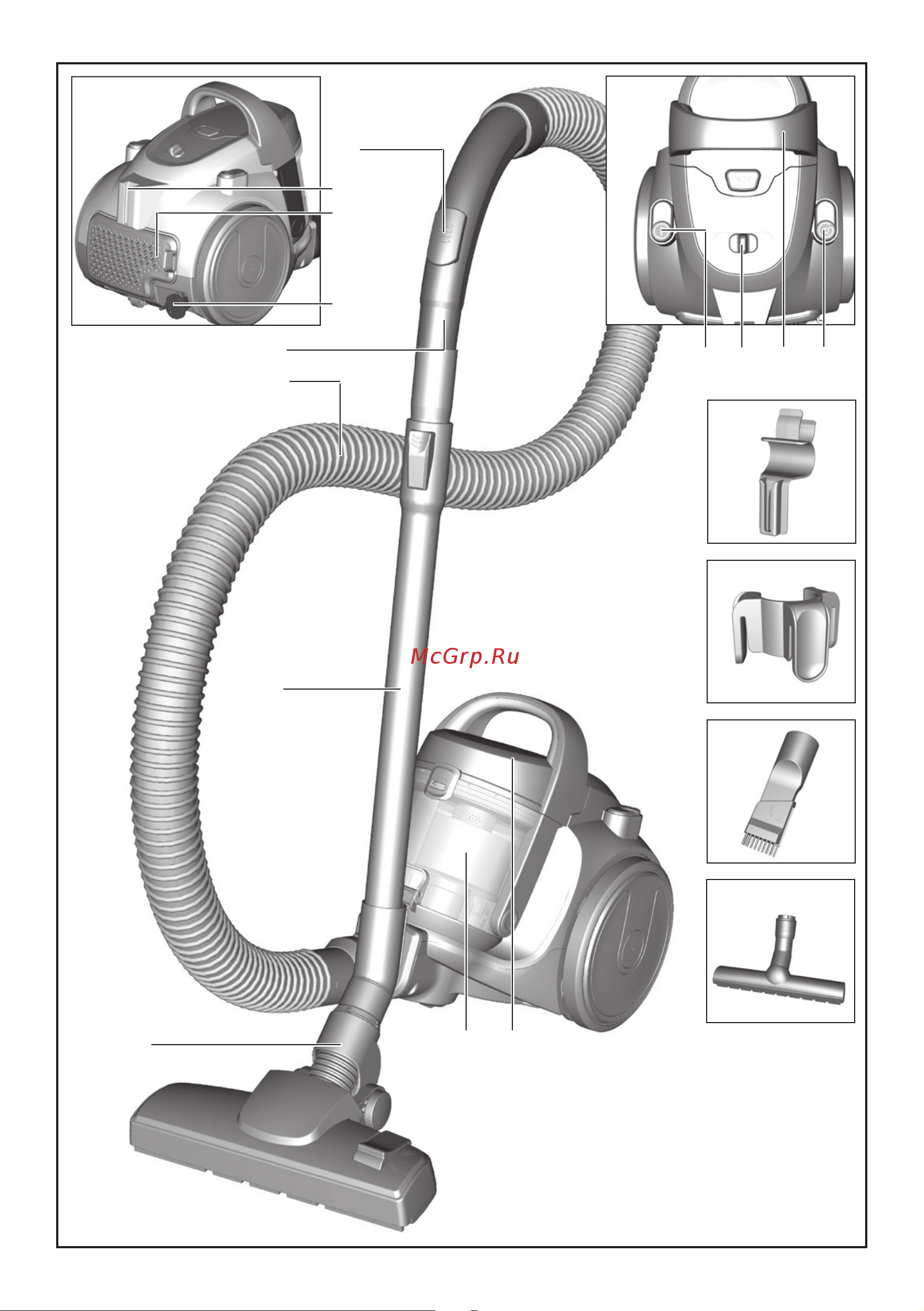 Bosch Serie 2 BGS05RD2 Инструкция по эксплуатации онлайн [2/68] 785711