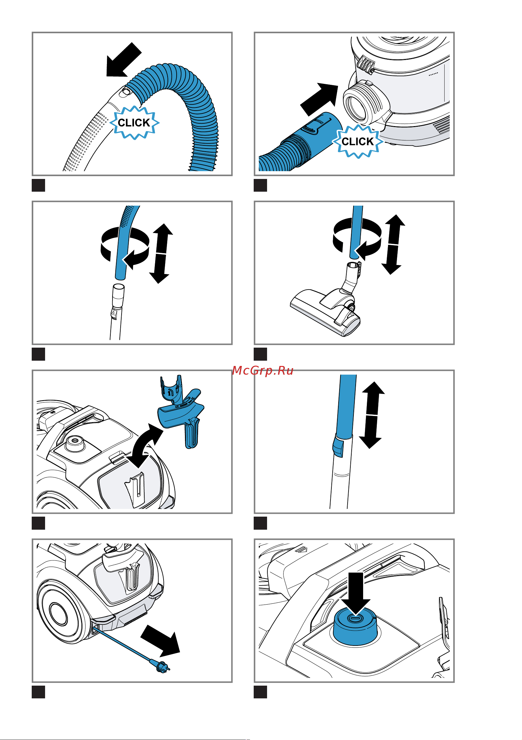 Bosch Serie 4 BGS21WX100 Инструкция по эксплуатации онлайн [5/96] 785713