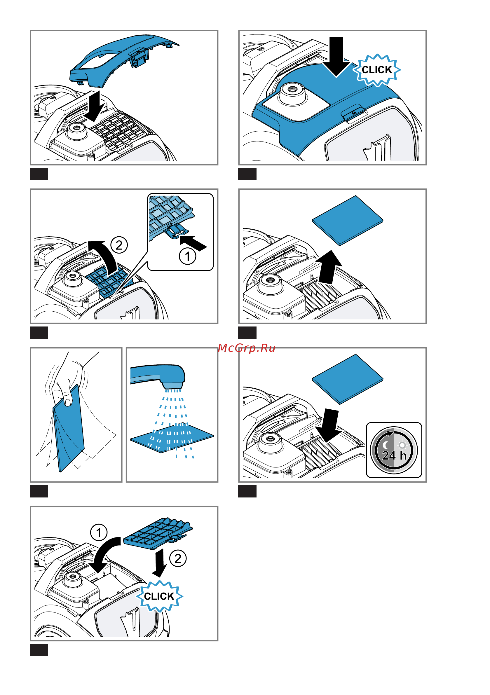 Bosch Serie 4 BGS21WX100 Инструкция по эксплуатации онлайн [9/96] 785713