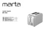 Marta MT-1721 Light Jasper Инструкция по эксплуатации