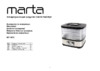 Marta MT-1872 Black Pearl Инструкция по эксплуатации