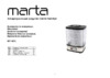 Marta MT-1875 Black Pearl Инструкция по эксплуатации