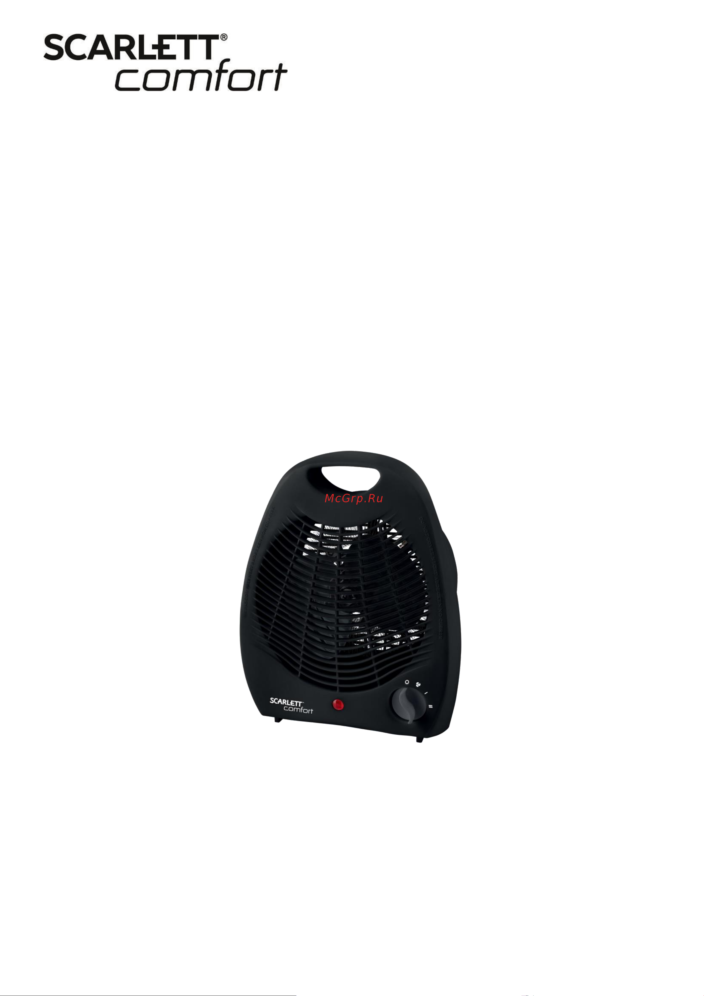 Scarlett SC-FH212S Инструкция по эксплуатации онлайн