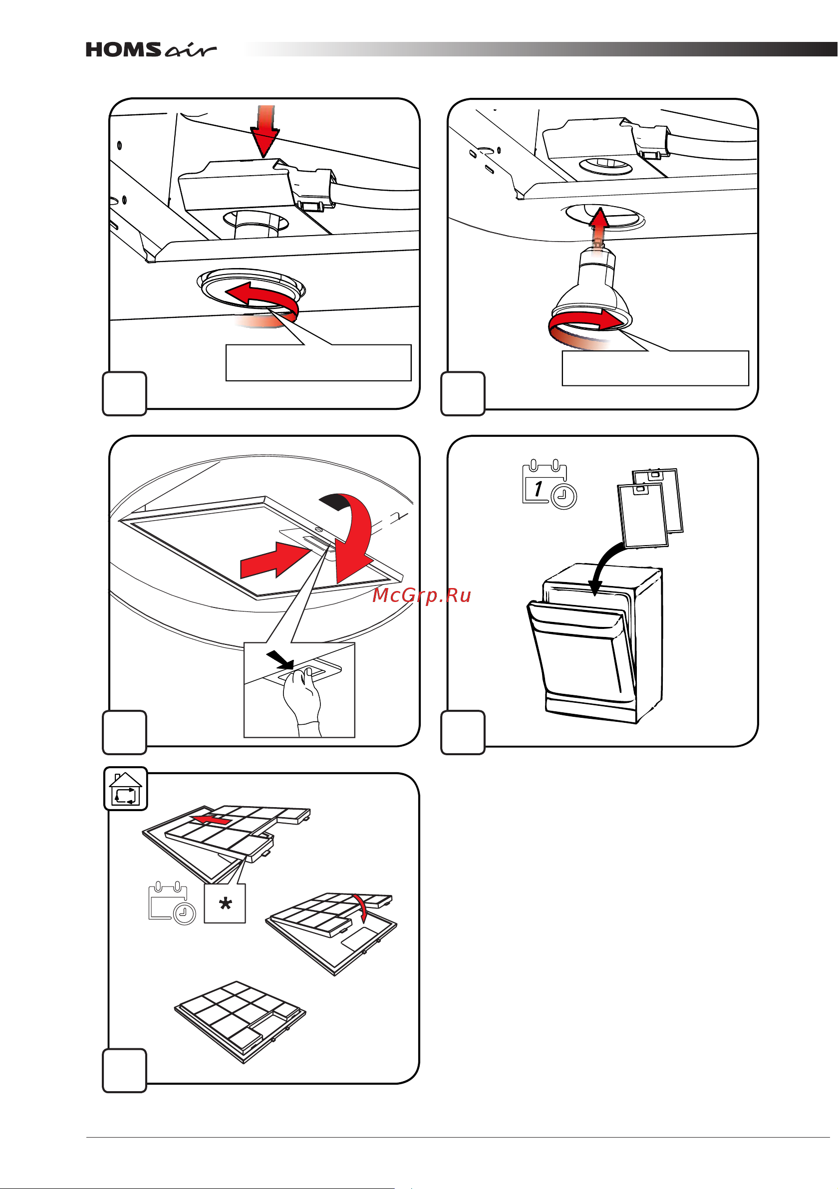 Homsair FLY 1000SD 39 INOX [6/12] Strona 6