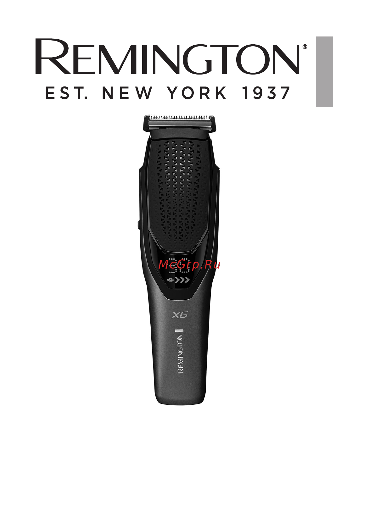 Remington X6 POWER-X SERIES HC6000 Инструкция по эксплуатации онлайн