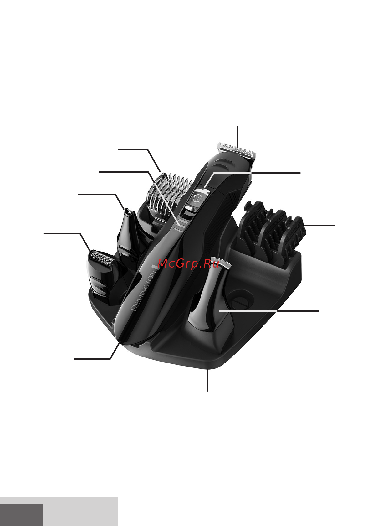Remington ALL IN ONE PG6020 Инструкция по эксплуатации онлайн [2/124] 794255