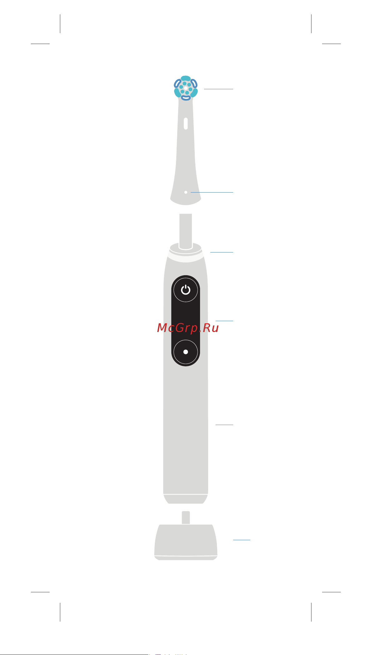 Oral-B iOM6.1A6.1K Grey Opal Инструкция по эксплуатации онлайн [2/0] 892516