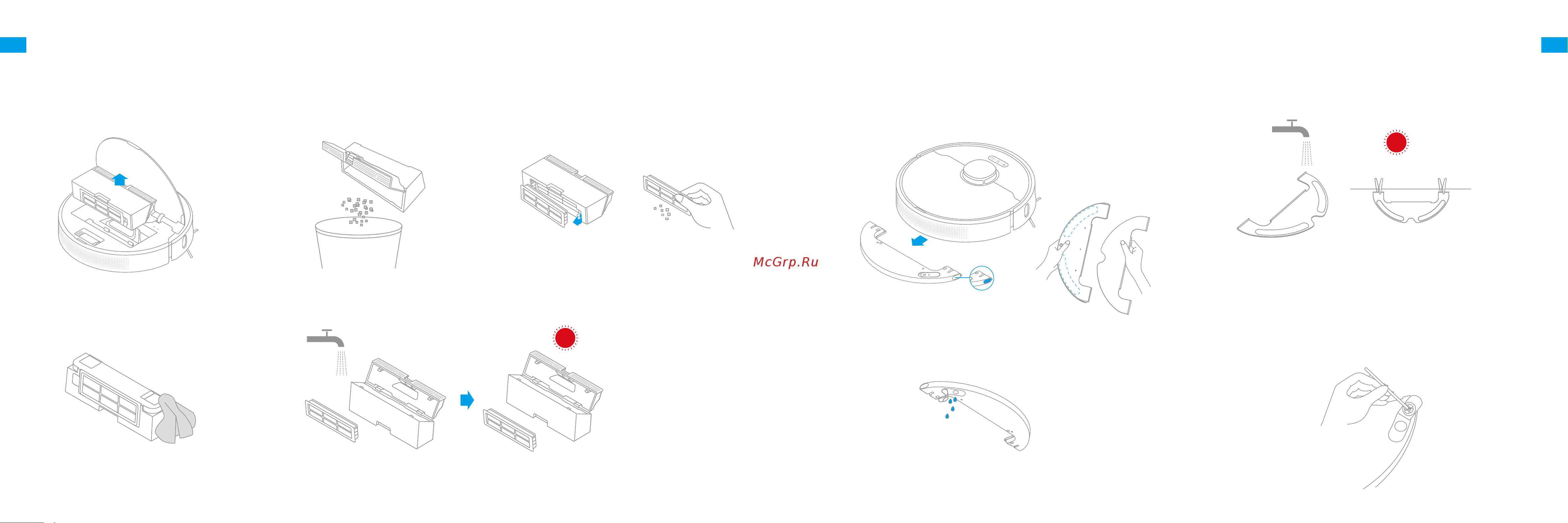 Dreame Bot Auto-Empty Robot Vacuum and Mop Z10 Pro Black [46/111] Manutenzione quotidiana