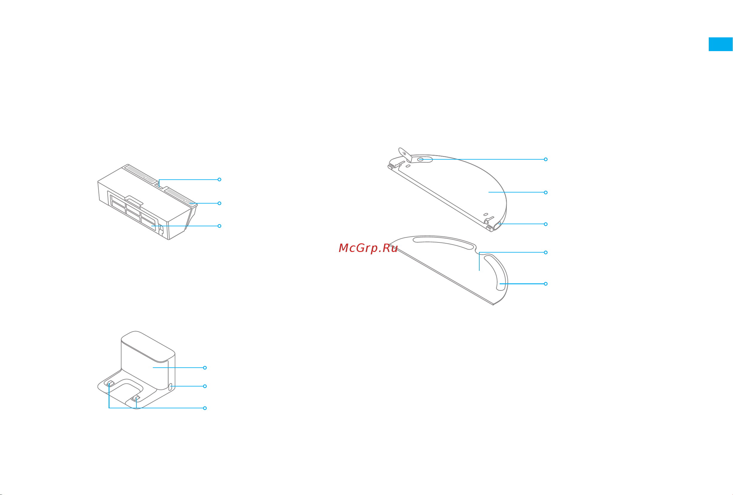 Dreame D9 Max RLS5-BL1 [107/175] Зарядная док станция