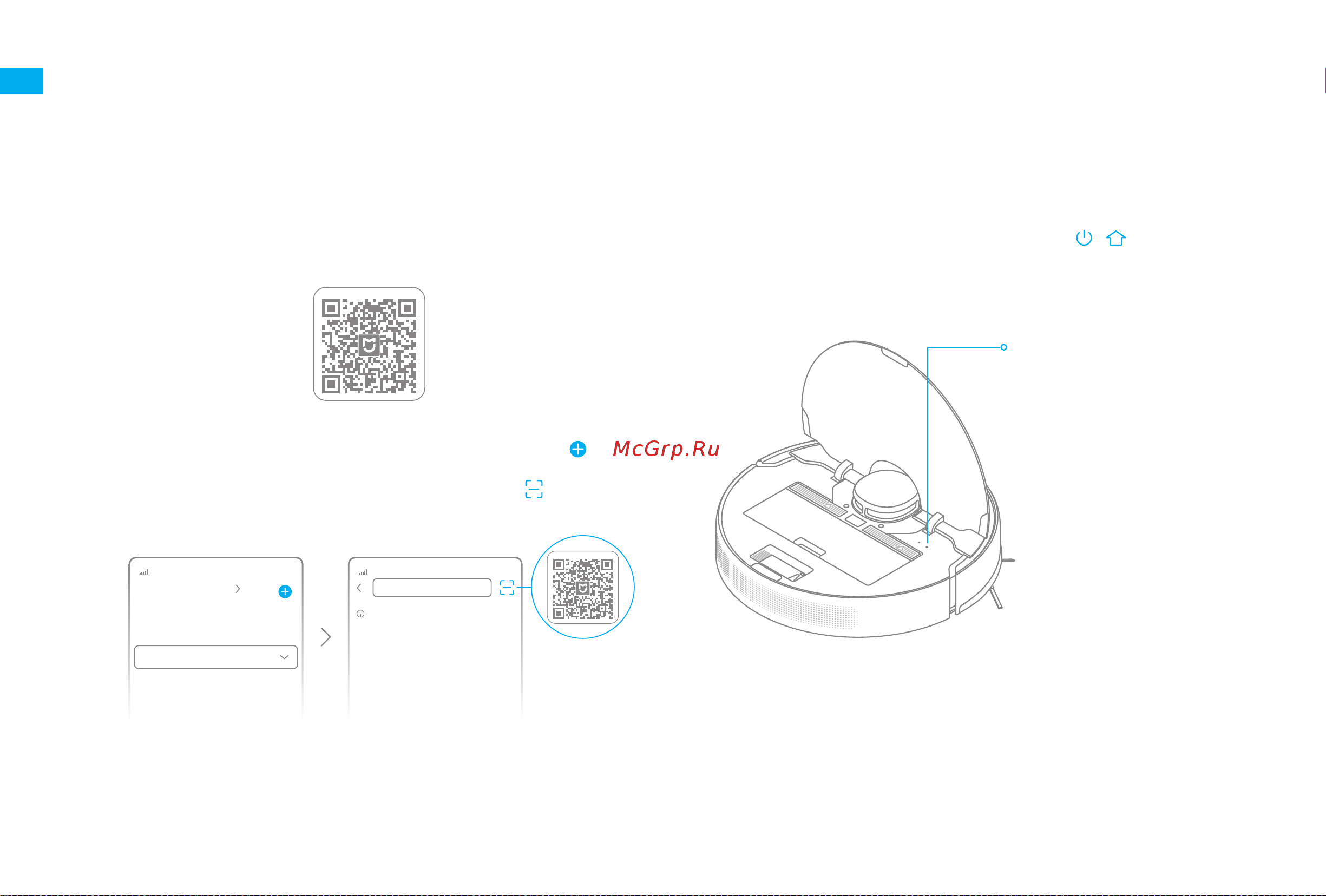 Dreame Bot Robot Vacuum and Mop D9 Max Black [128/175] Połącz z aplikacją mi home xiaomi home