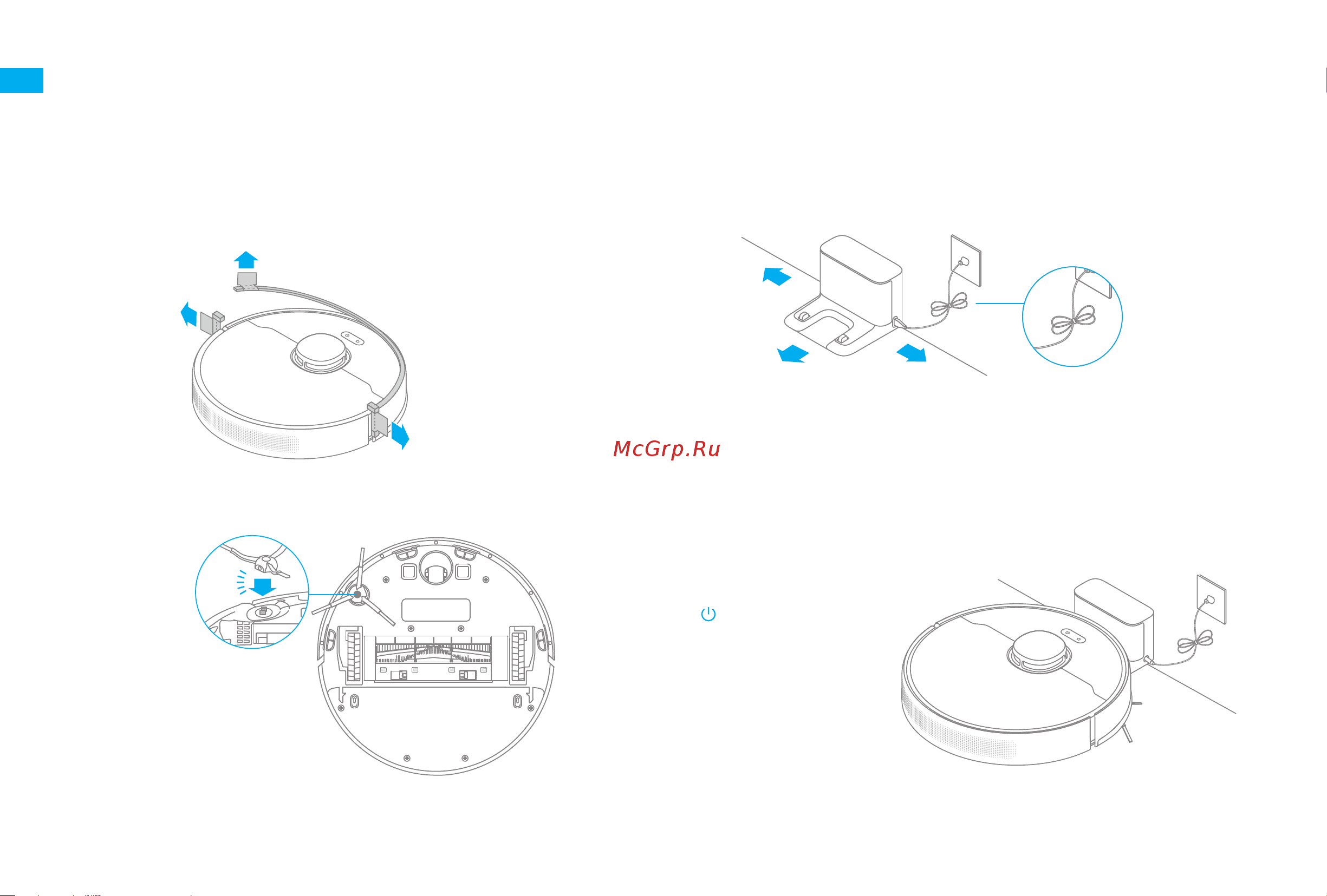 Dreame Bot Robot Vacuum and Mop D9 Max Black [88/175] Preparación antes del uso