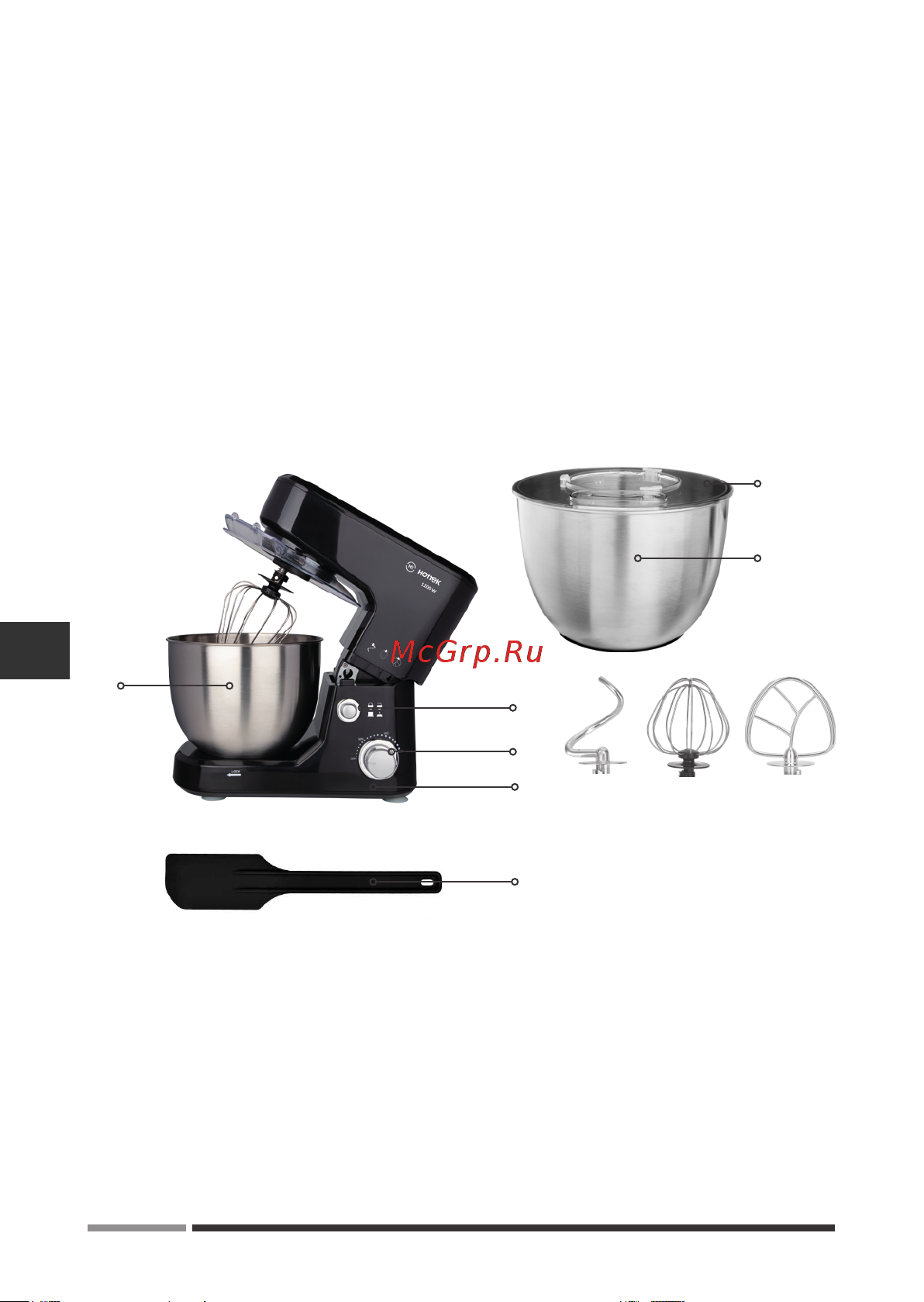 Hottek HT-977-003 [4/28] Обзор деталей прибора