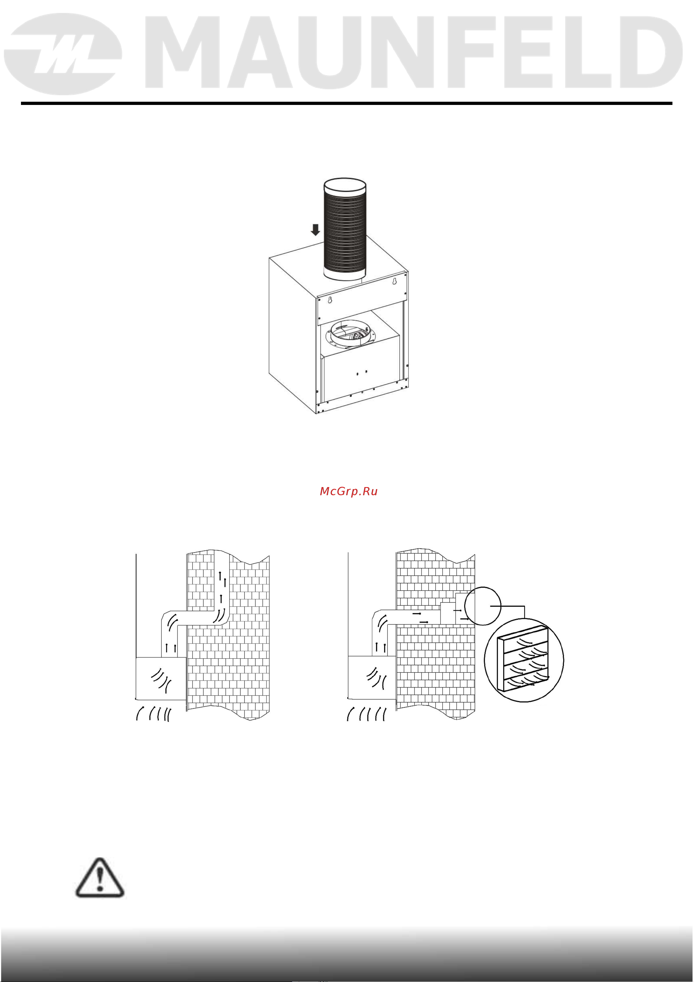 Maunfeld BOX Push 40 Inox [10/18] Установка прибора