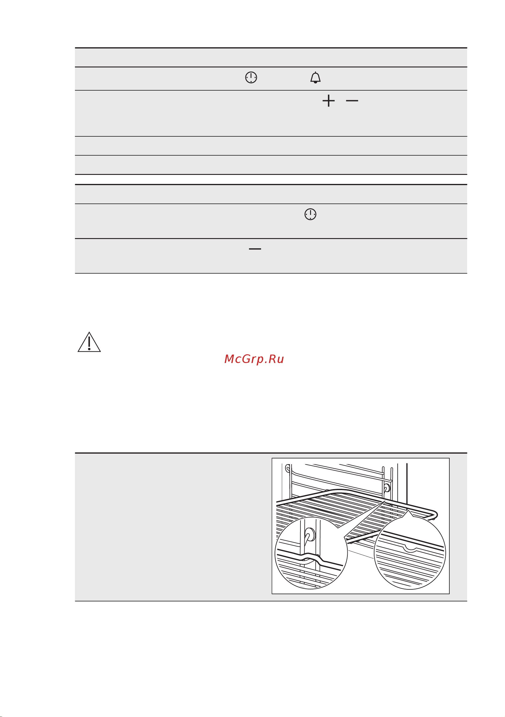 Electrolux Intuit 600 SteamBake OED3H50V [50/76] Установка аксессуаров