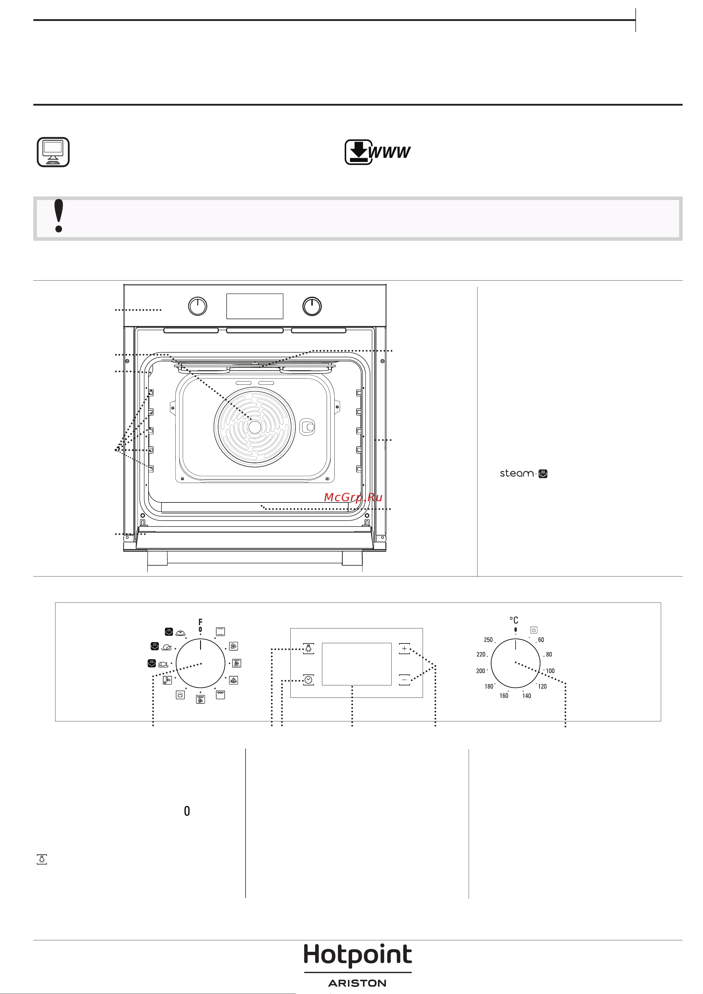 Hotpoint-Ariston FA4S 841 JS IX HA Инструкция по эксплуатации онлайн