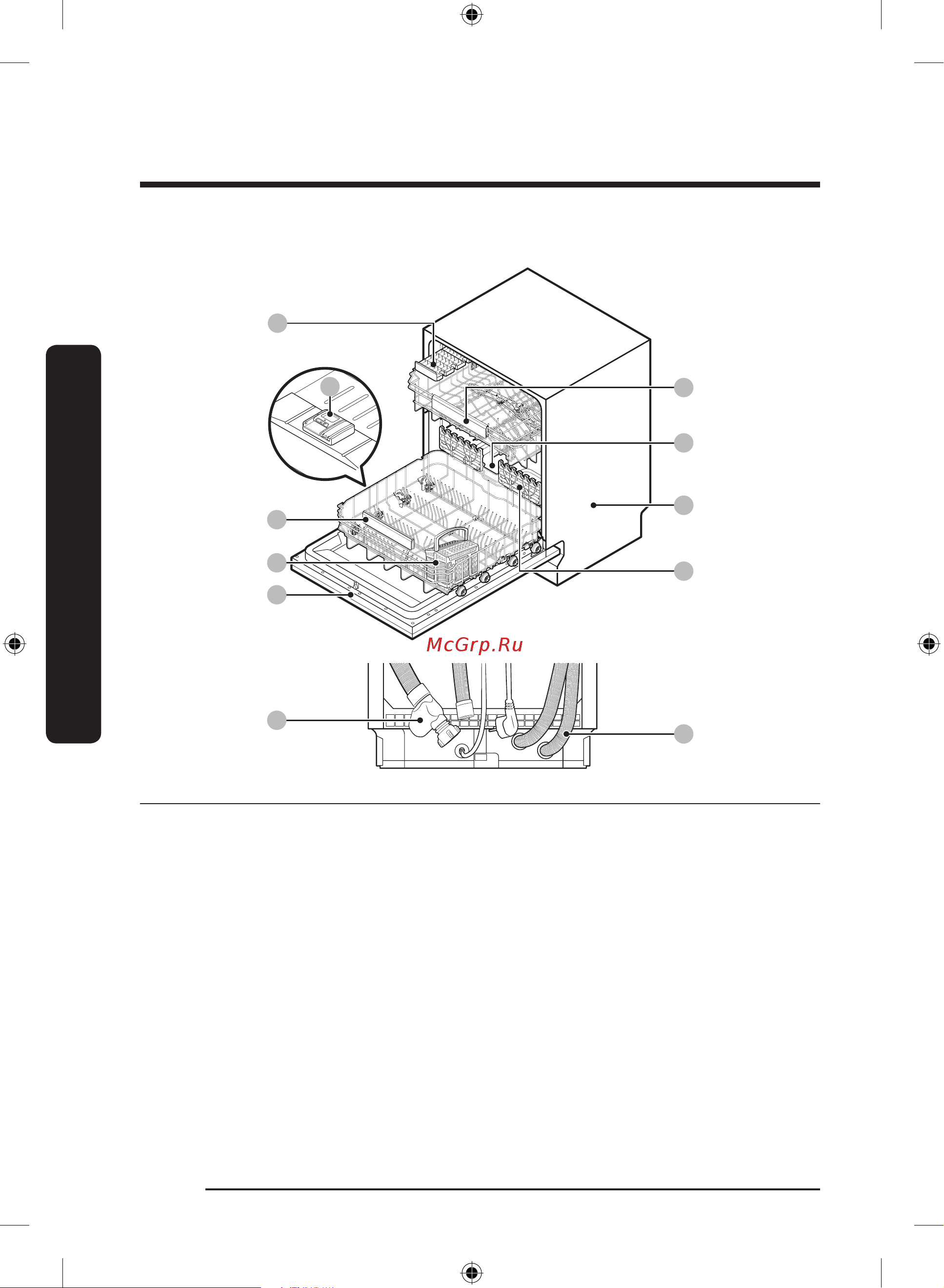 Samsung DW60A6092BB белая [36/0] Подготовка к работе
