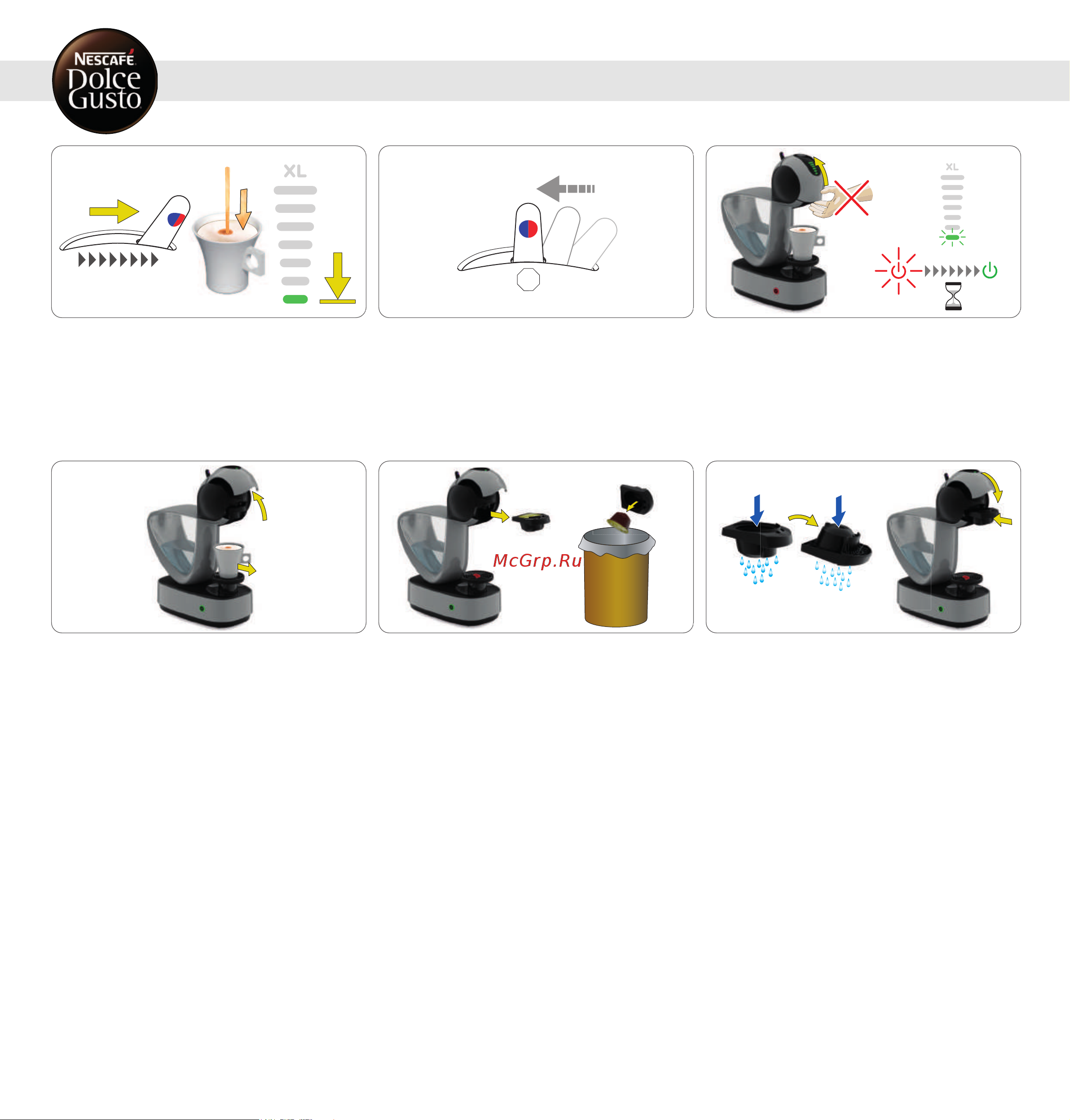 Krups KP270810 [12/20] Two capsules e g cappuccino
