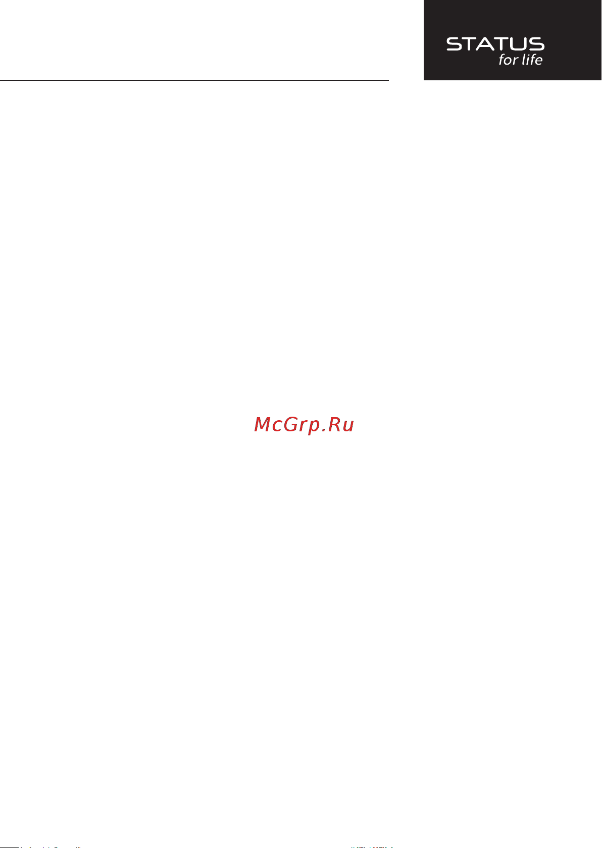STATUS for life ST-SF-040M(BL) [13/16] Гарантийный талон