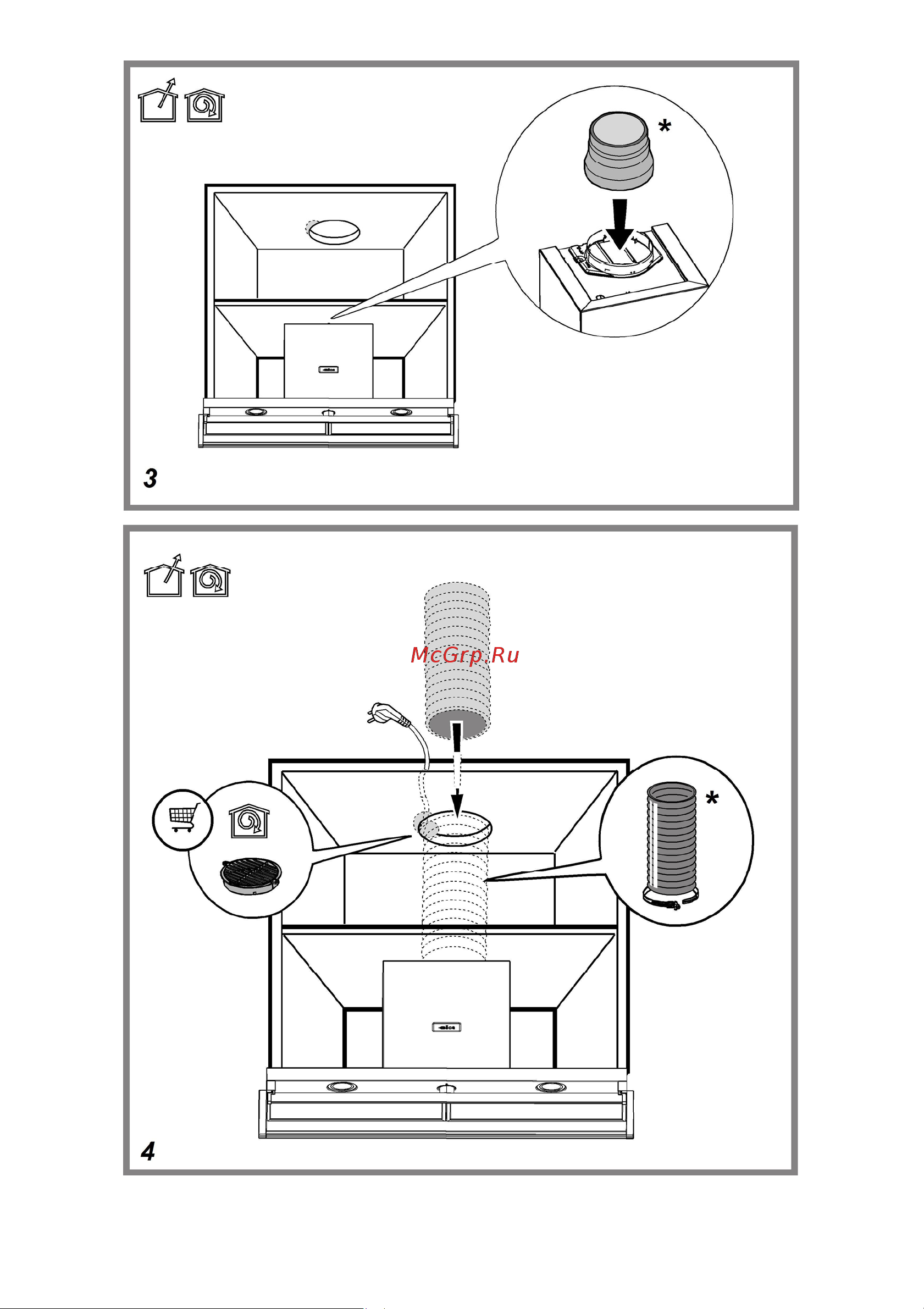 Elica BOXIN LX/BL MAT/A/120 Инструкция по эксплуатации онлайн [9/128] 648741