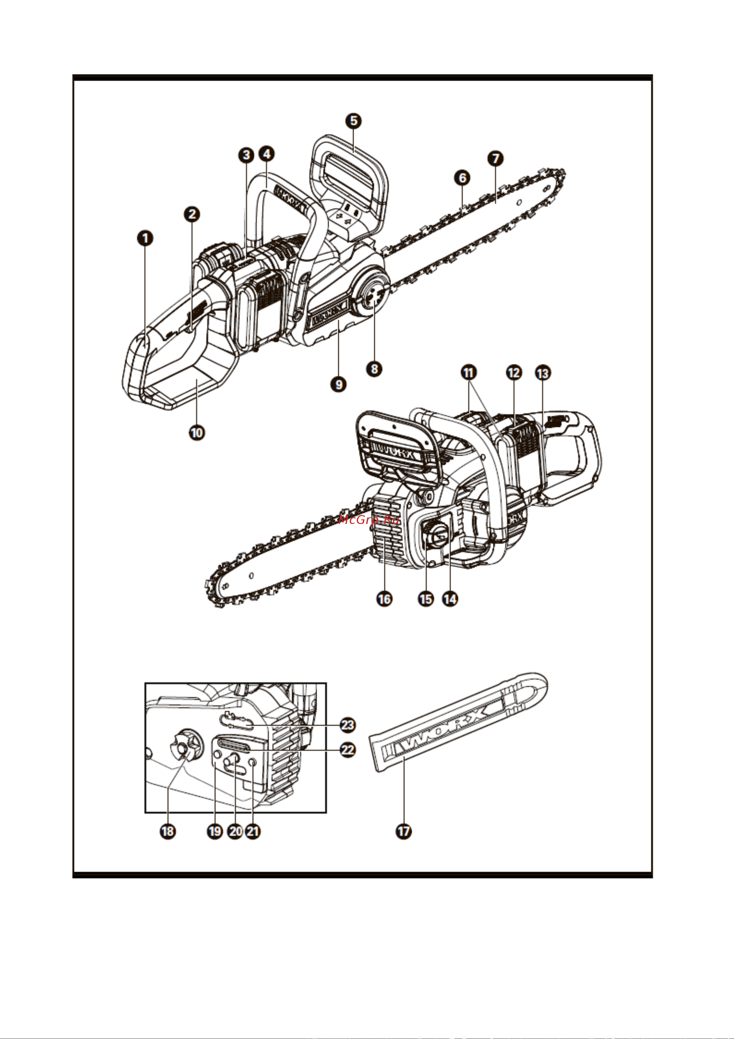 Worx 40 В, 2х2.0 А*ч, двойное ЗУ 2x2A WG384E Инструкция по эксплуатации онлайн [10/25] 835720