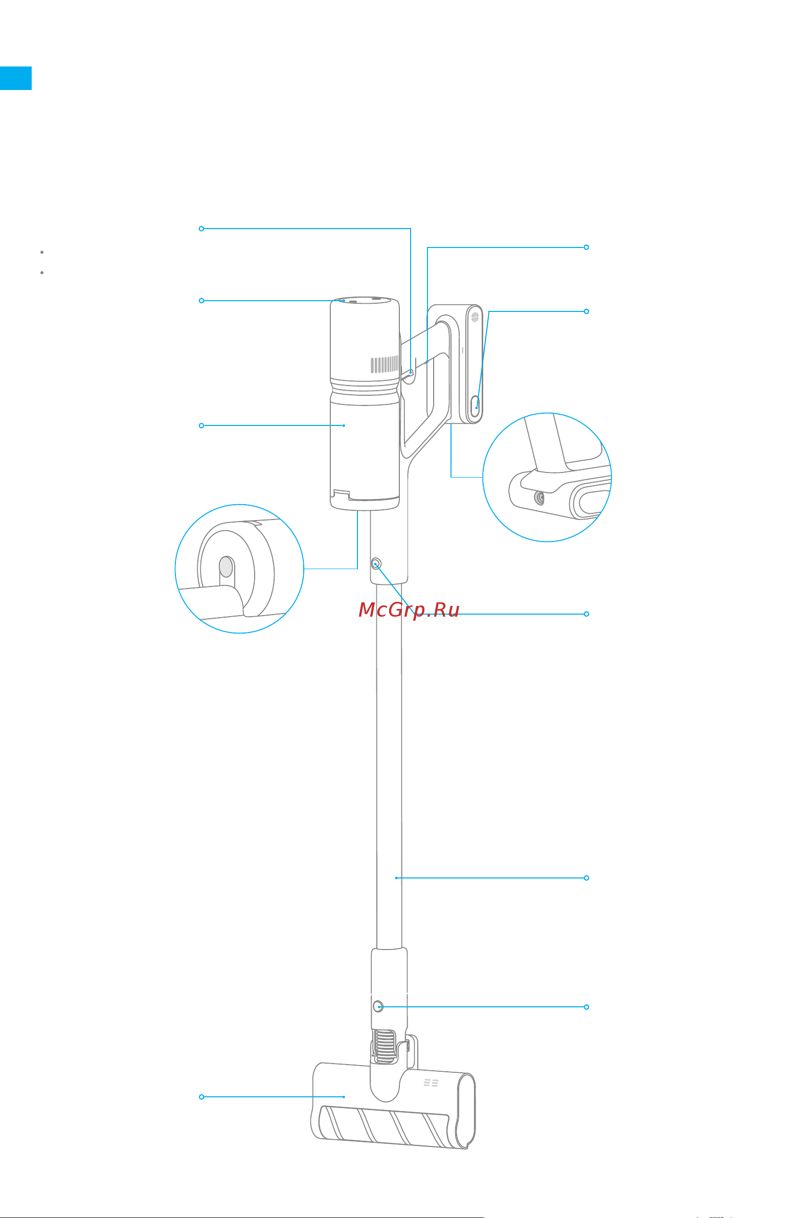 Dreame Cordless Stick Vacuum P10 White [8/43] Обзор устройства