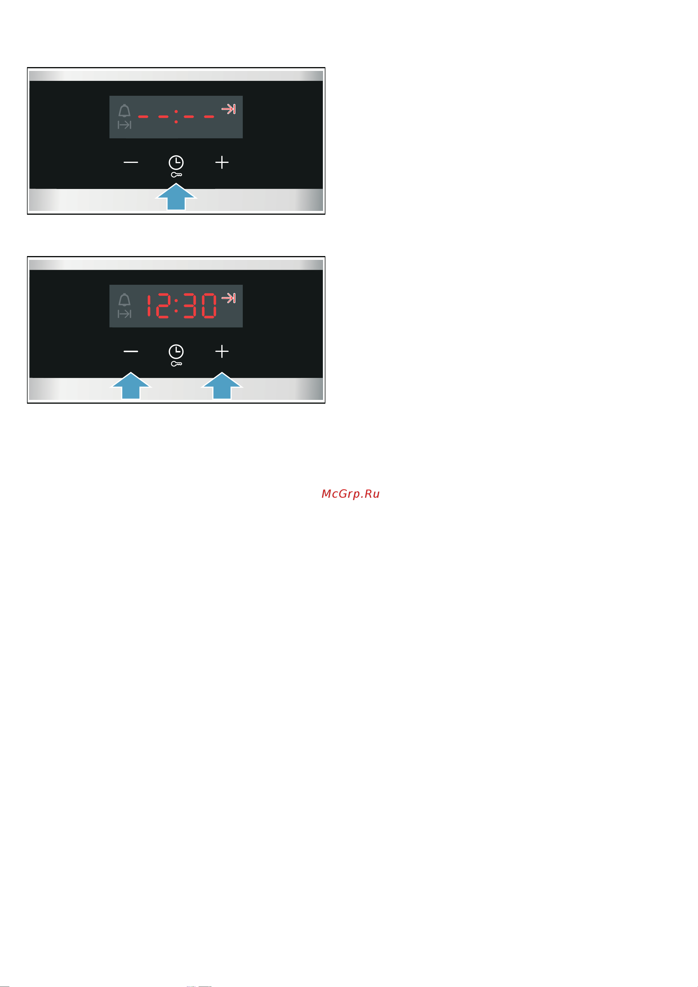 Bosch Serie 2HBF114ER0R [15/0] Установка времени суток