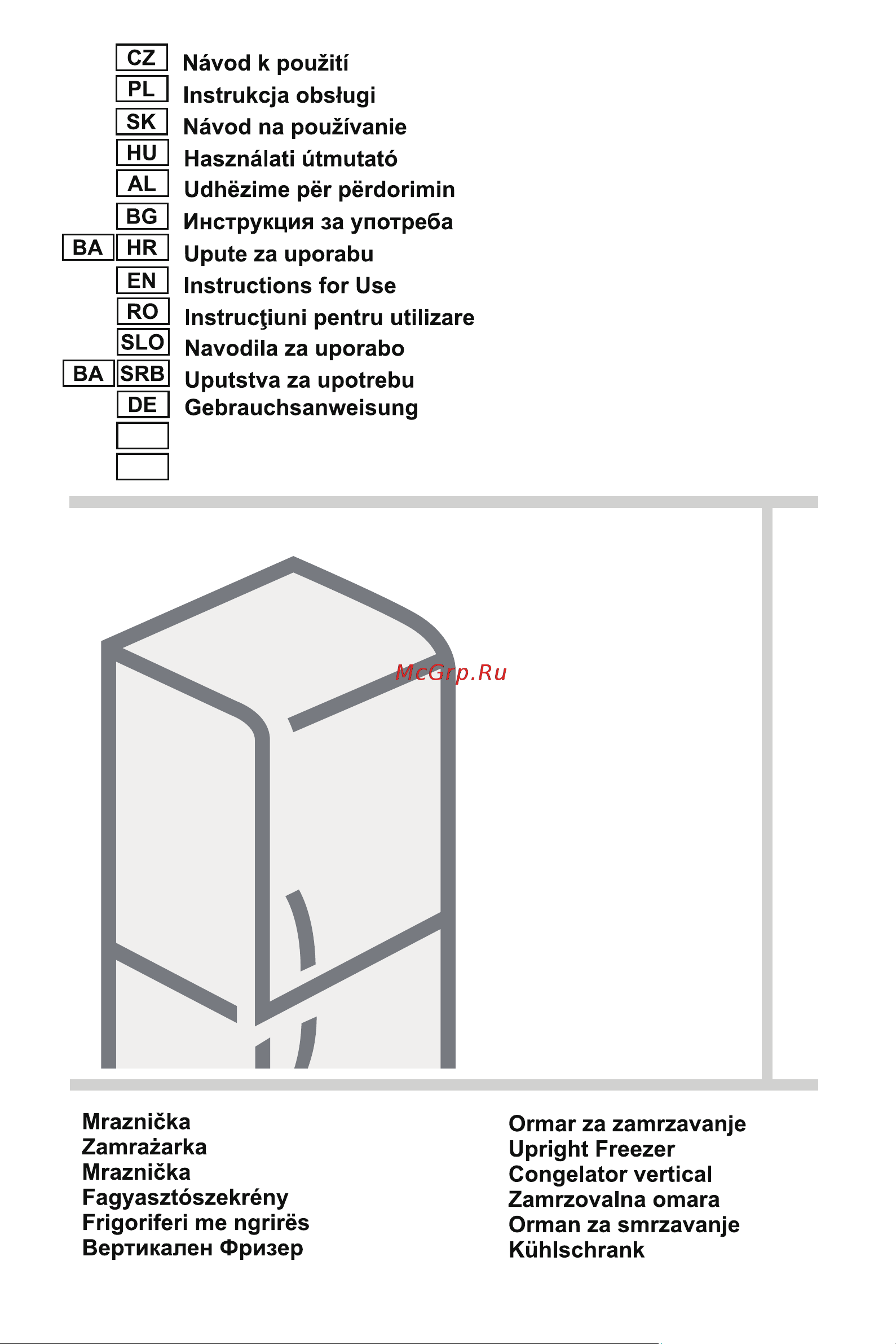 Gorenje F6171CW Инструкция по эксплуатации онлайн