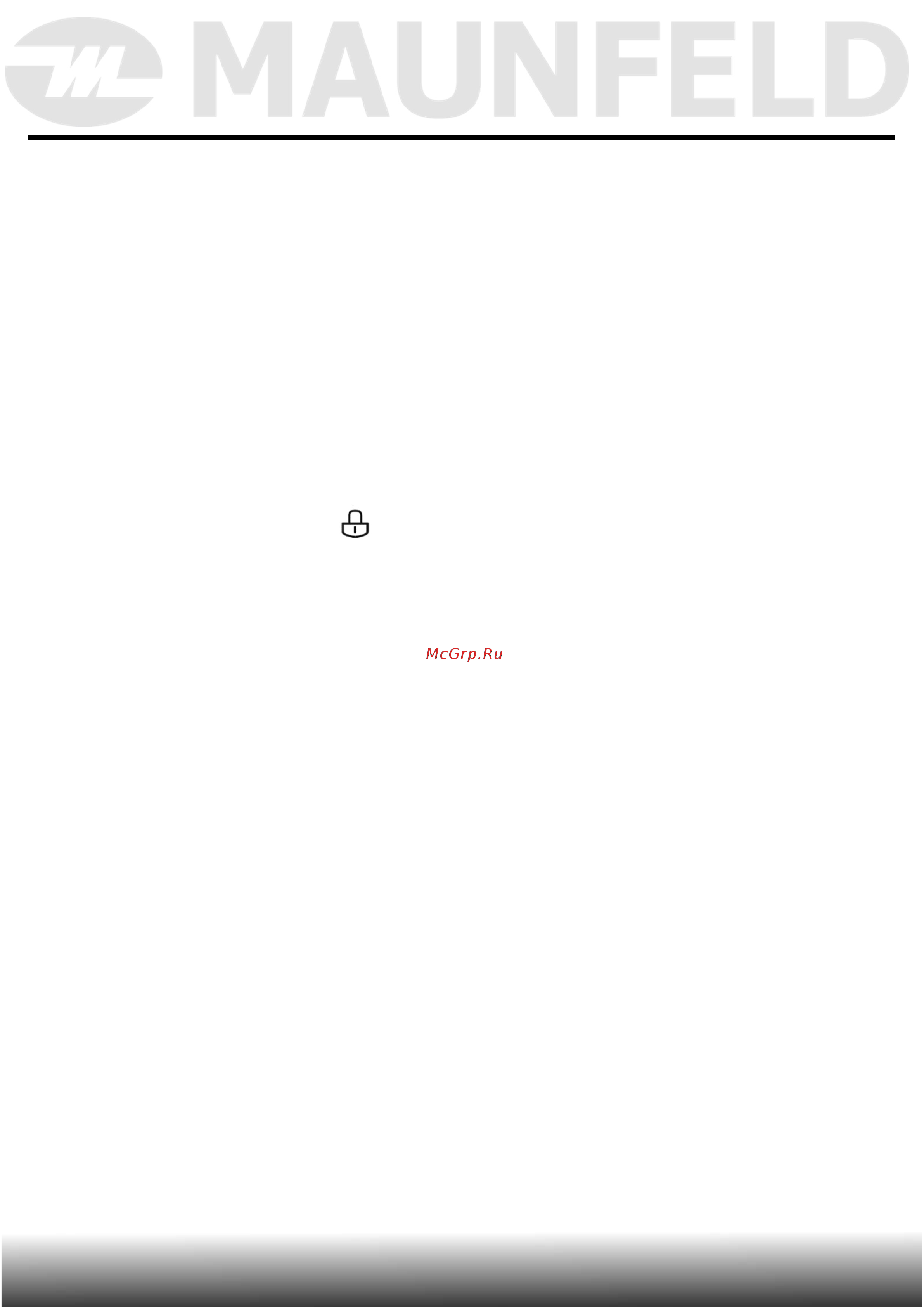 Maunfeld MFWM1410WH02 [46/64] Эксплуатация прибора