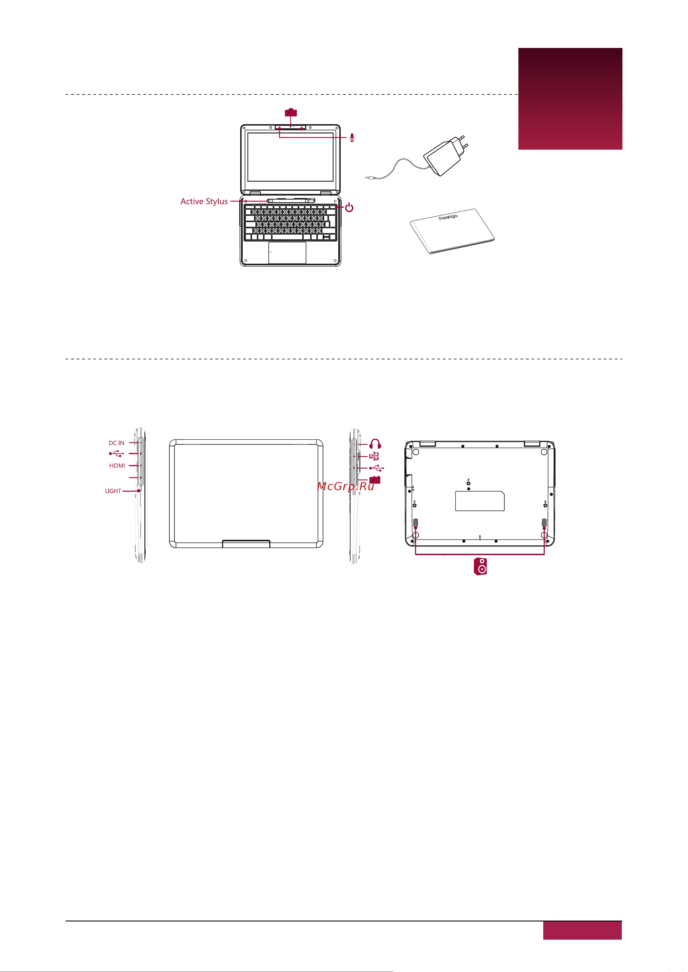 Prestigio Ecliptica 116 C3 (PSB116C03CGP_DG_CIS) [5/18] Обзор устройства
