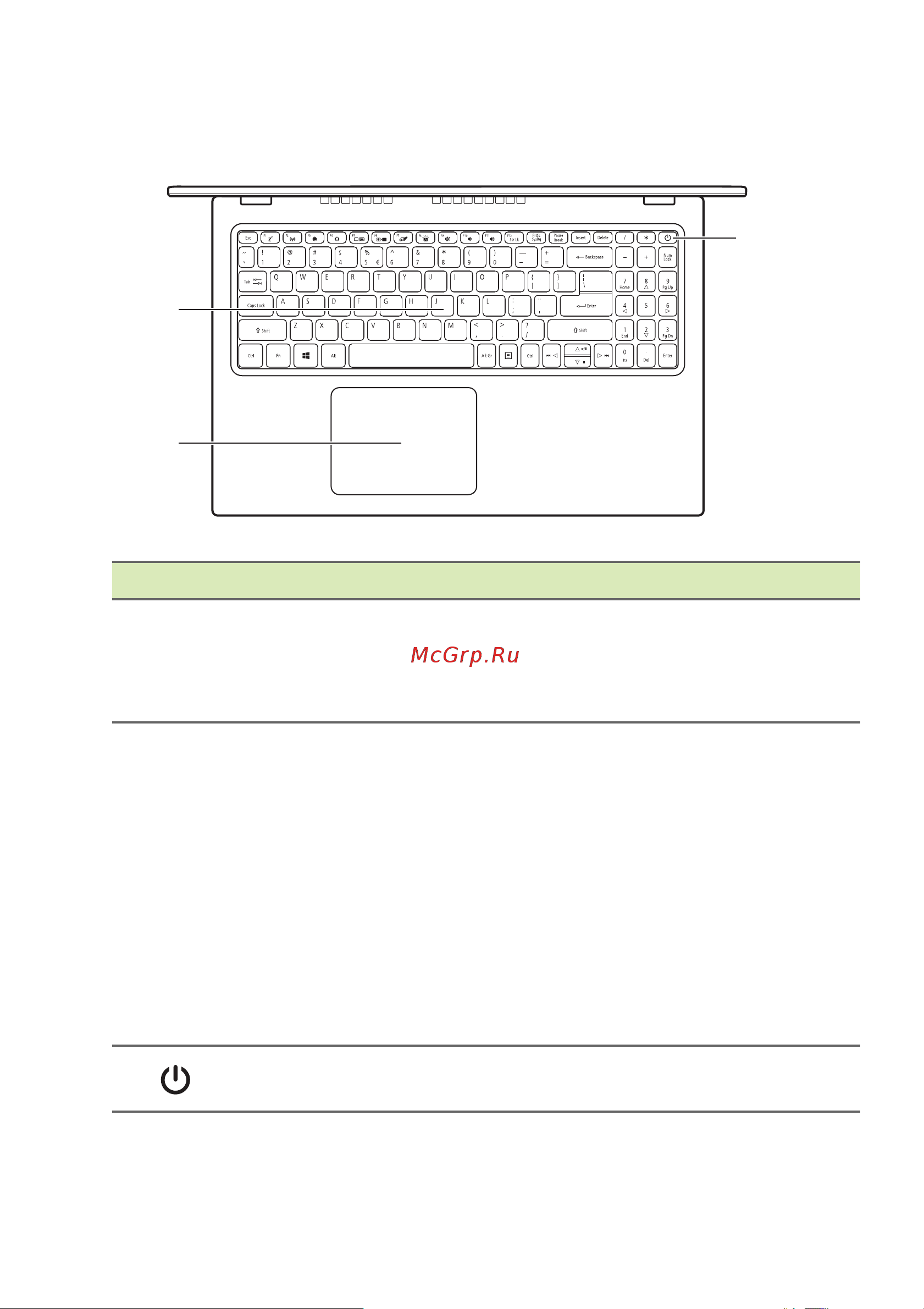 Acer Aspire 3 A315-35-P8KM NX.A6LER.002 [15/95] Вид клавиатуры
