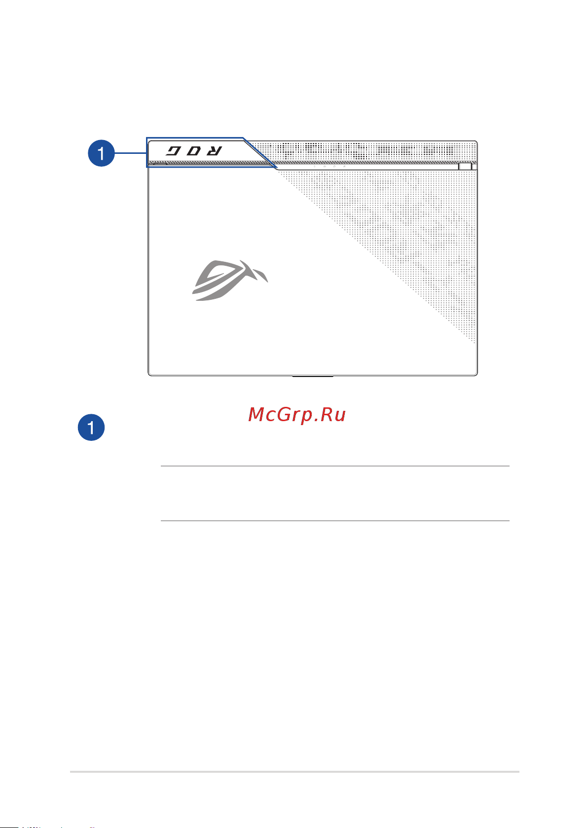 Asus ROG Strix SCAR 17 G733QR-HG007T [21/98] Cменная панель armor