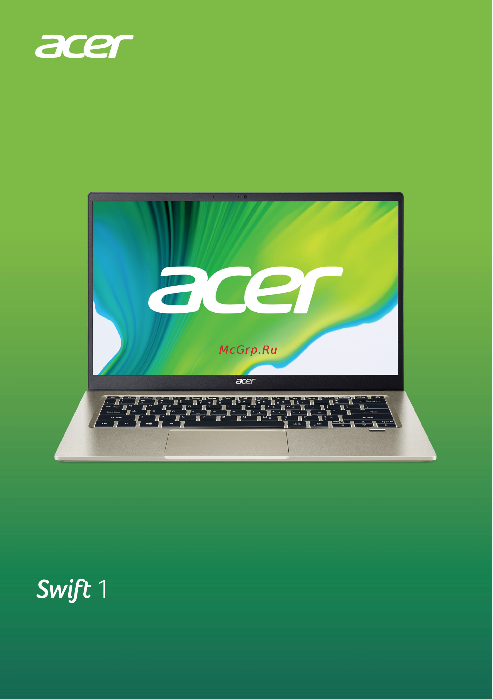 Acer Swift 1 SF114-34-C857 NX.A78ER.005 Инструкция по эксплуатации онлайн