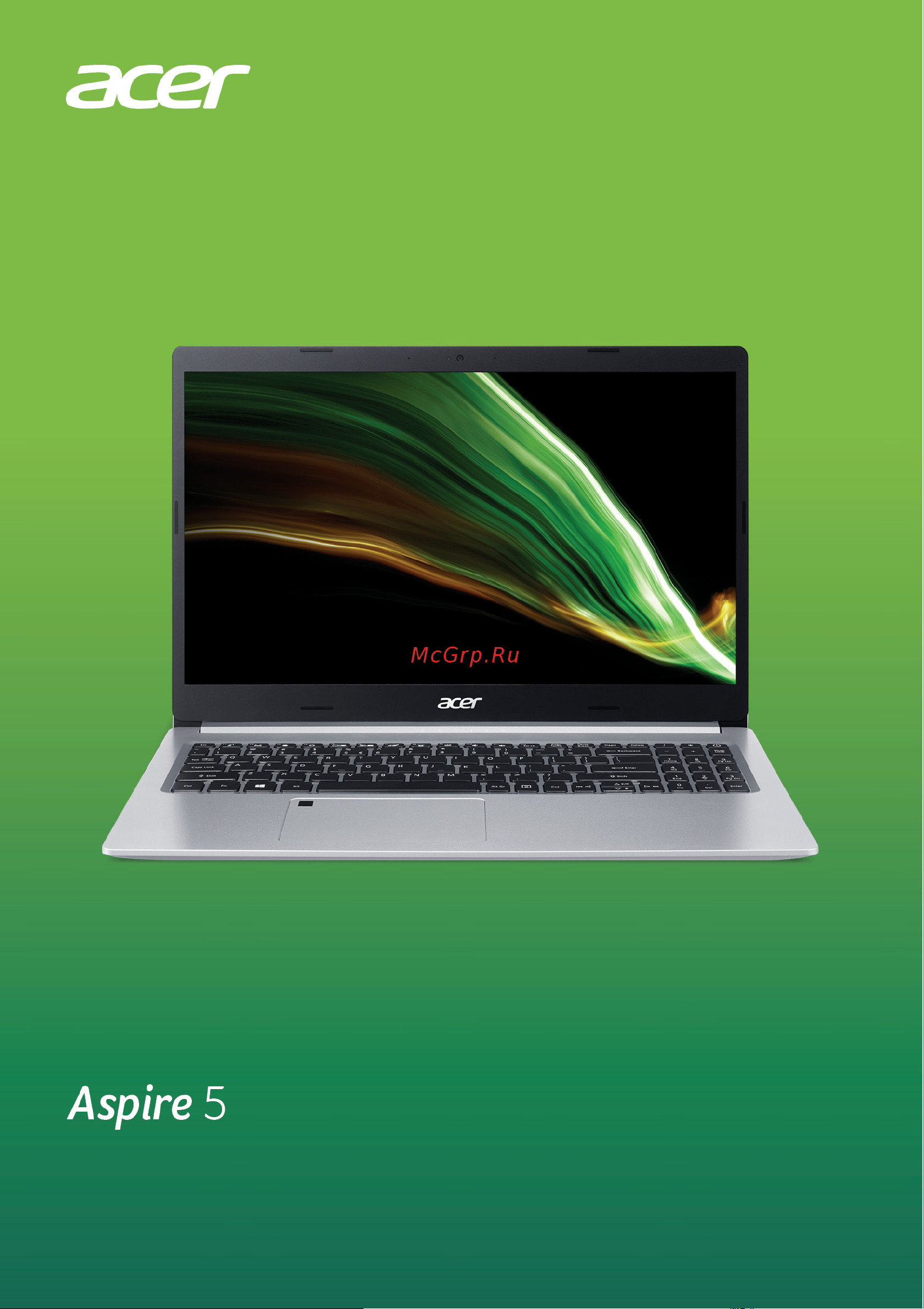 Acer Aspire 5 A515-45-R4F3 NX.A84ER.00B Инструкция по эксплуатации онлайн