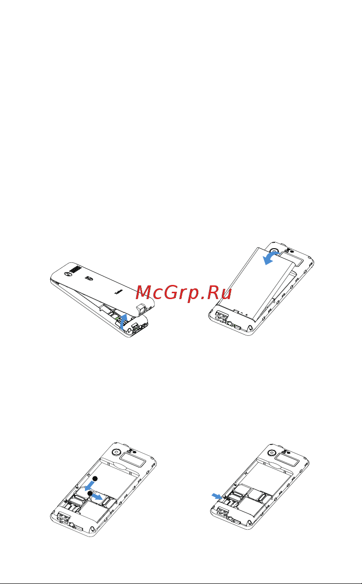 Philips Xenium E185 Black [3/33] Подготовка к эксплуатации