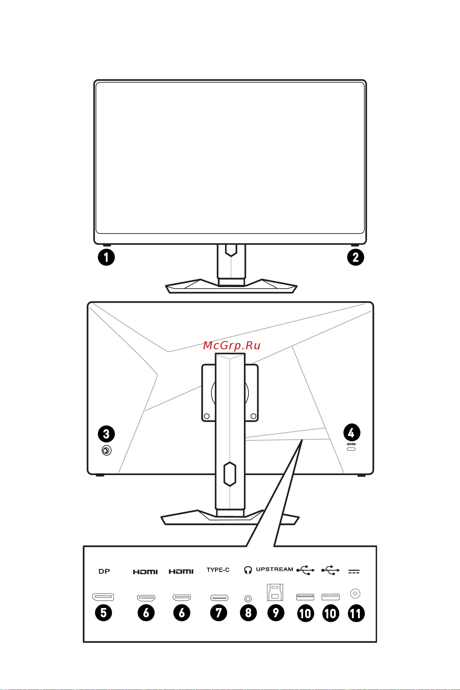 MSI Optix MAG274QRF [6/26] Обзор монитора