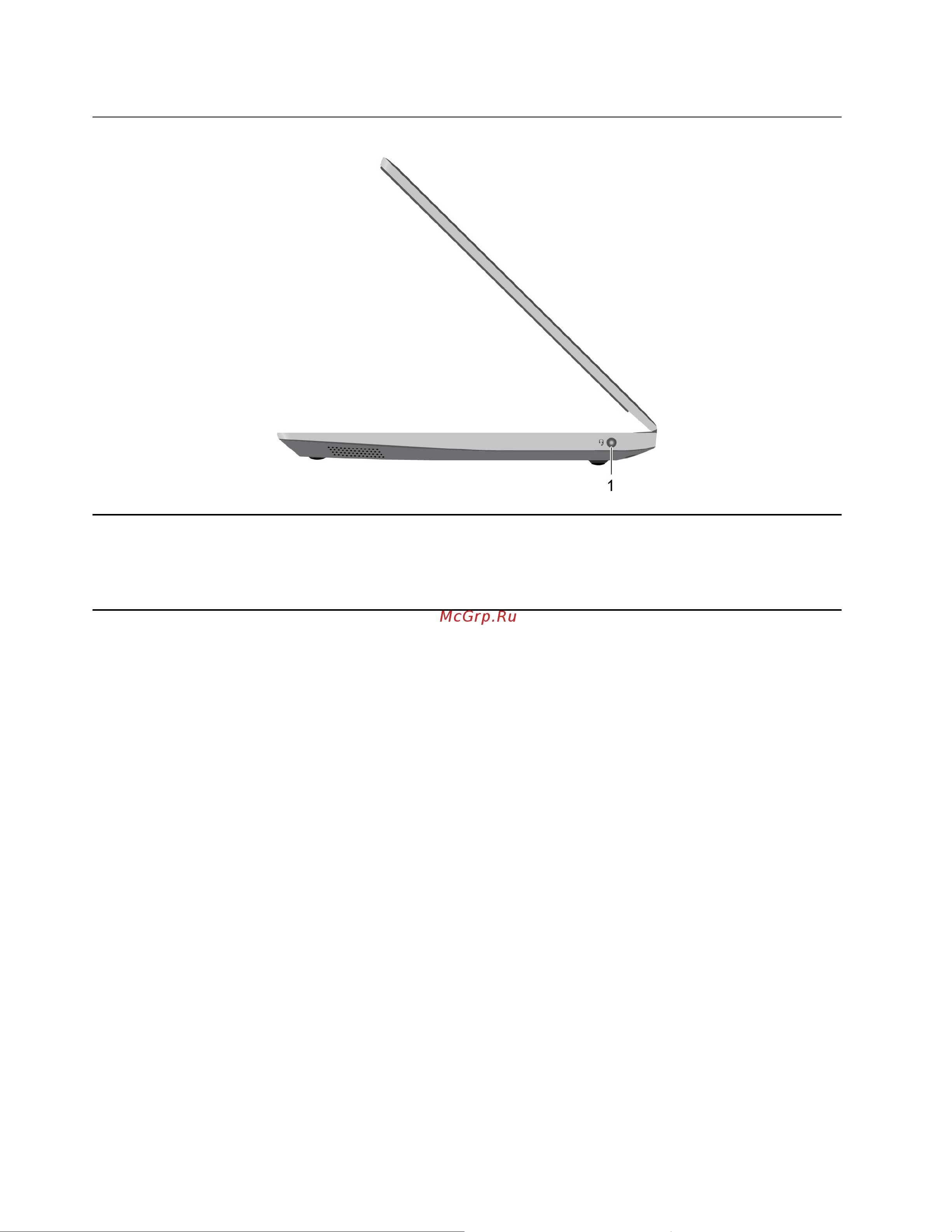 Lenovo IdeaPad 1 11ADA05 [10/68] Комбинированный аудиоразъем служит для подключения наушников или гарнитуры с 3 5 миллиметровым 4 контактным разъемом примечание этот разъем не поддерживает автономные внешние микрофоны гарнитура должна быть оборудована одиночным разъемом