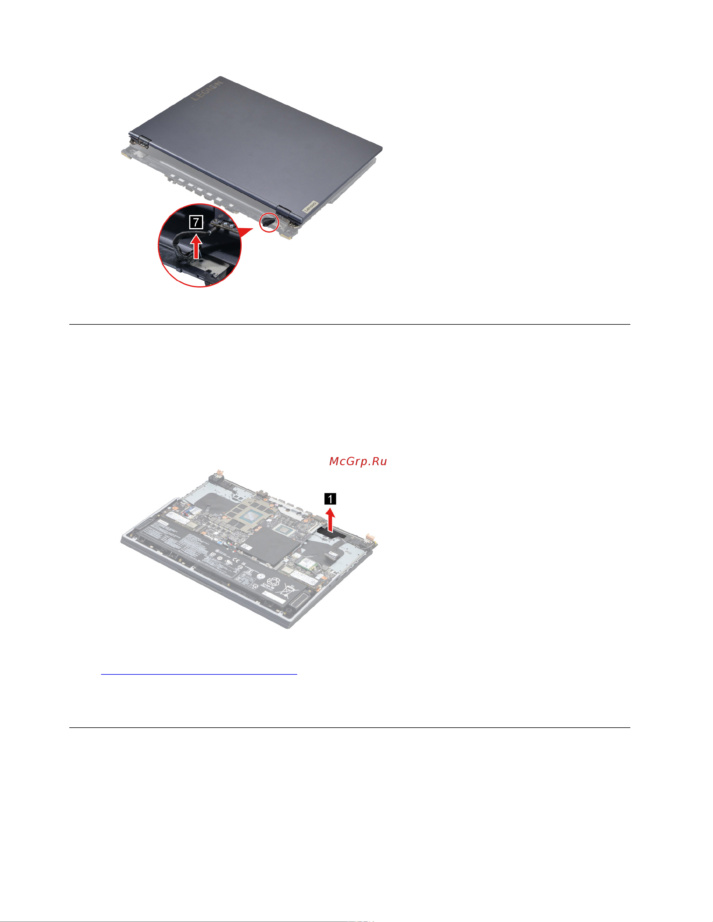Lenovo Legion 7 16ACHg6 (82N6001LRK) [52/66] Remove the c cover edp conductive tape